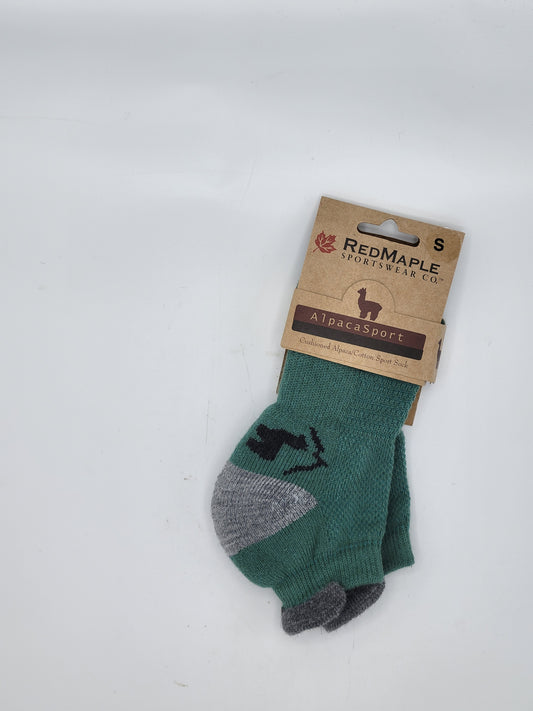 Active Low Rise Socks (Green)