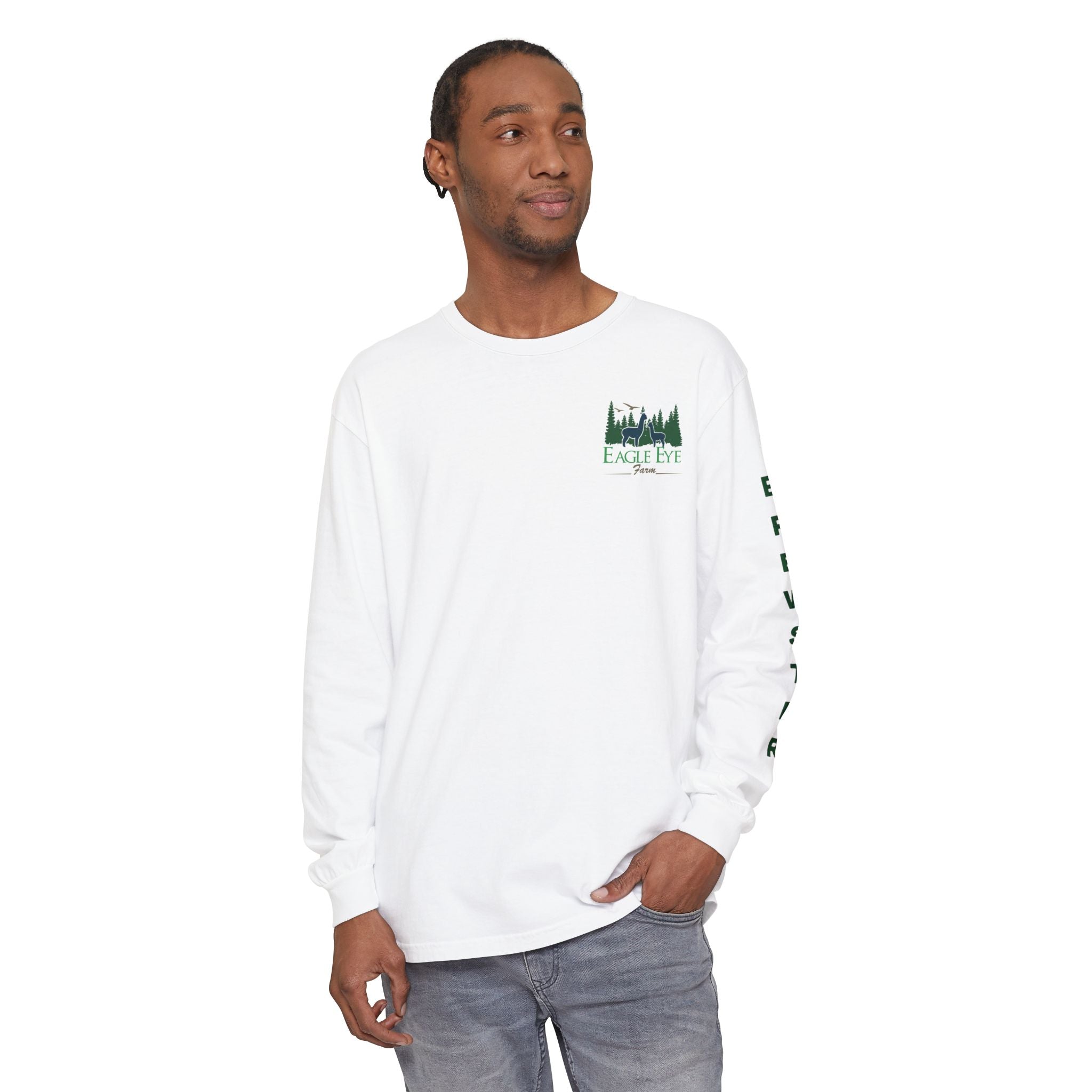 Brewster Memory Lightweight White Long Sleeve T-Shirt