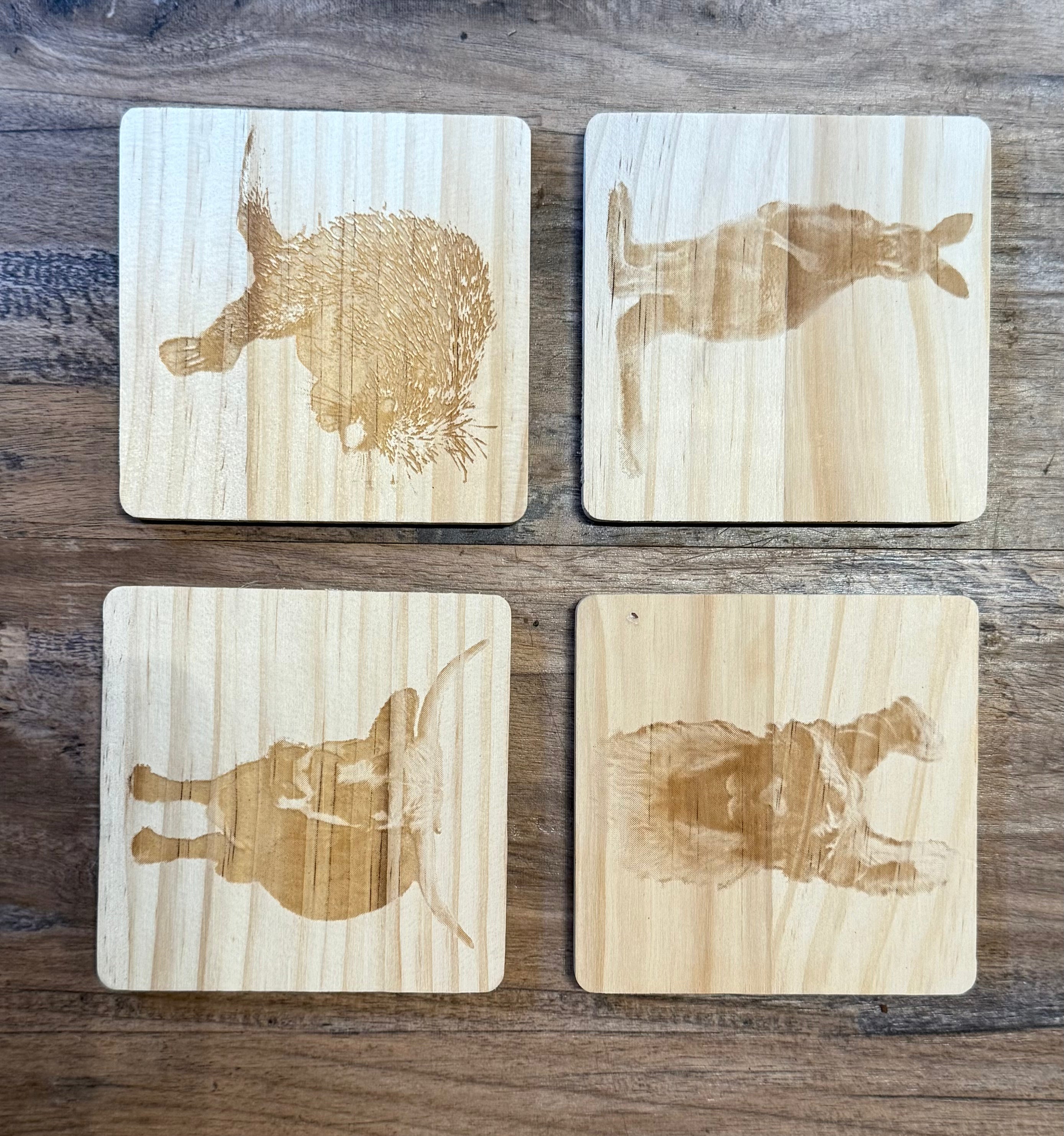 Wood Coasters