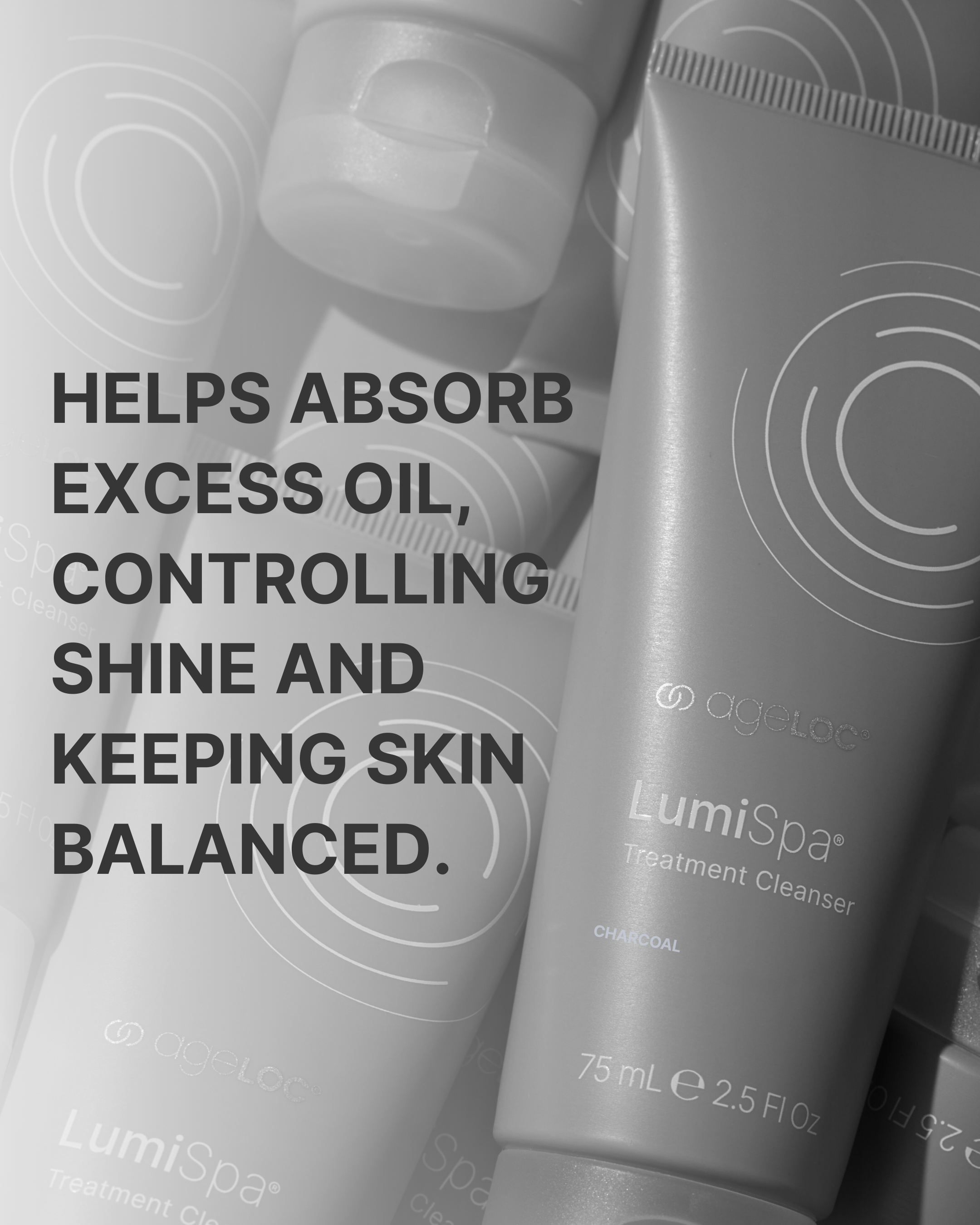 Nu Skin ageLOC® LumiSpa® Treatment Cleansers Charcoal