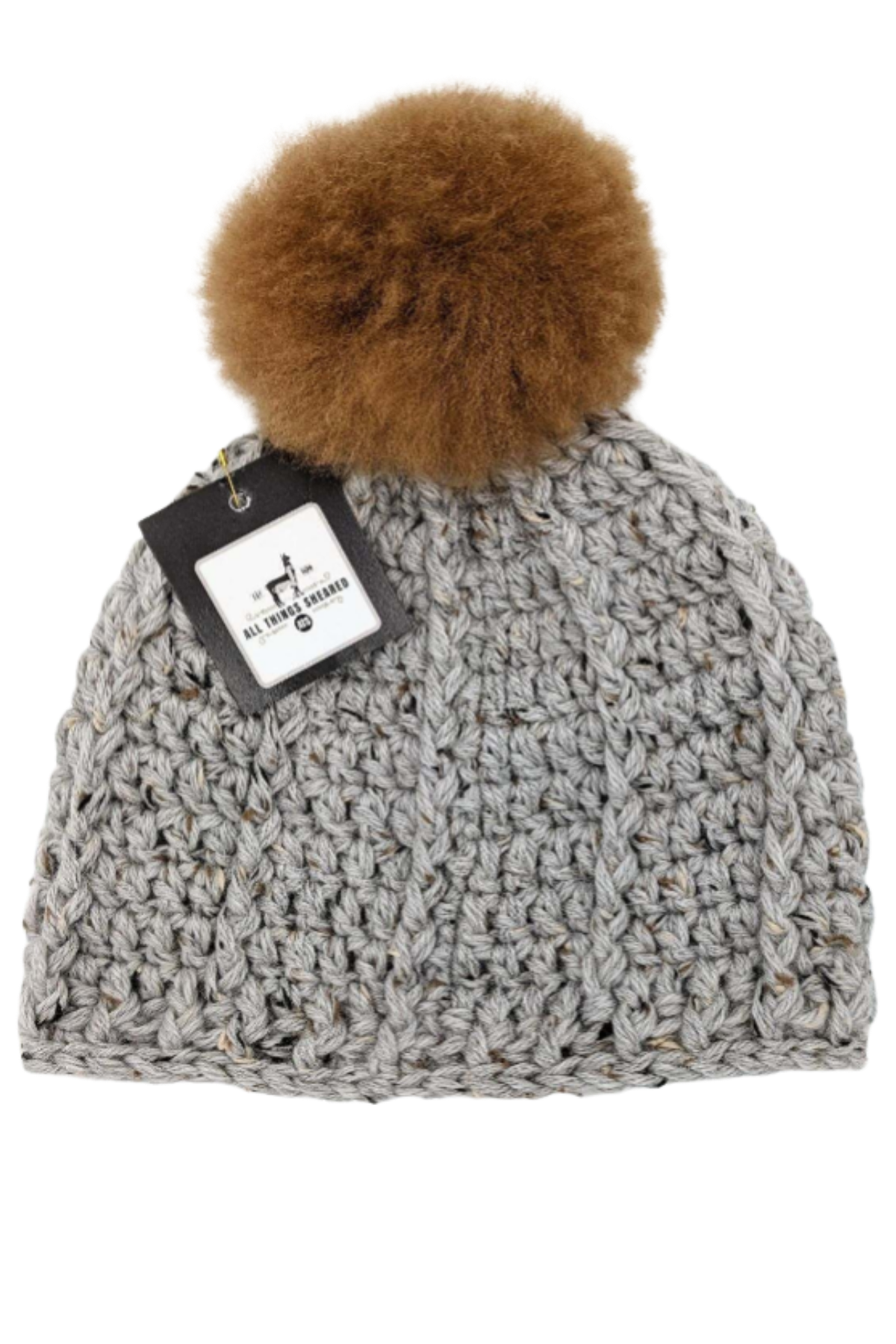 Single Pom Adult Alpaca Hat