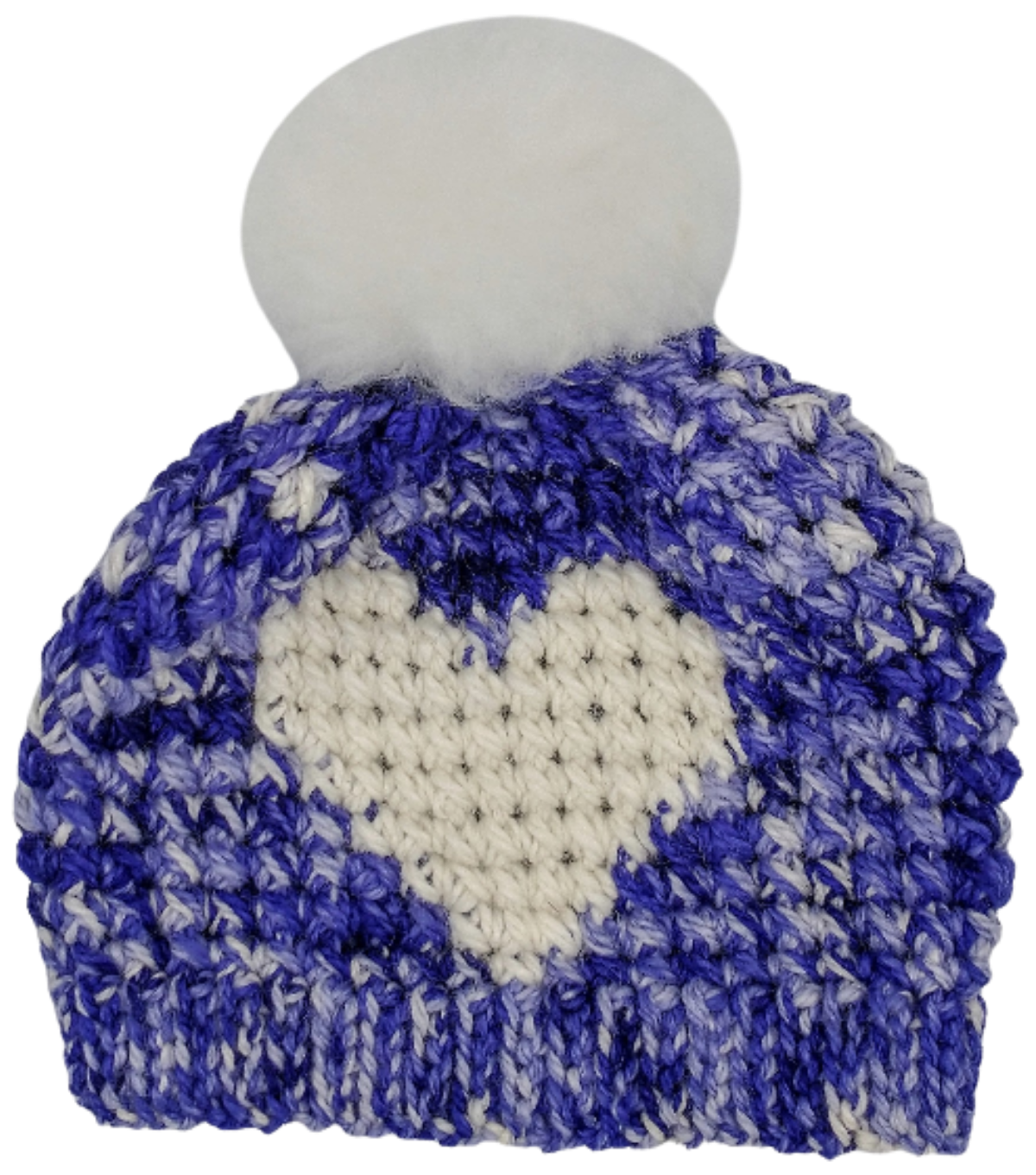 Handmade Children's Heart Hat