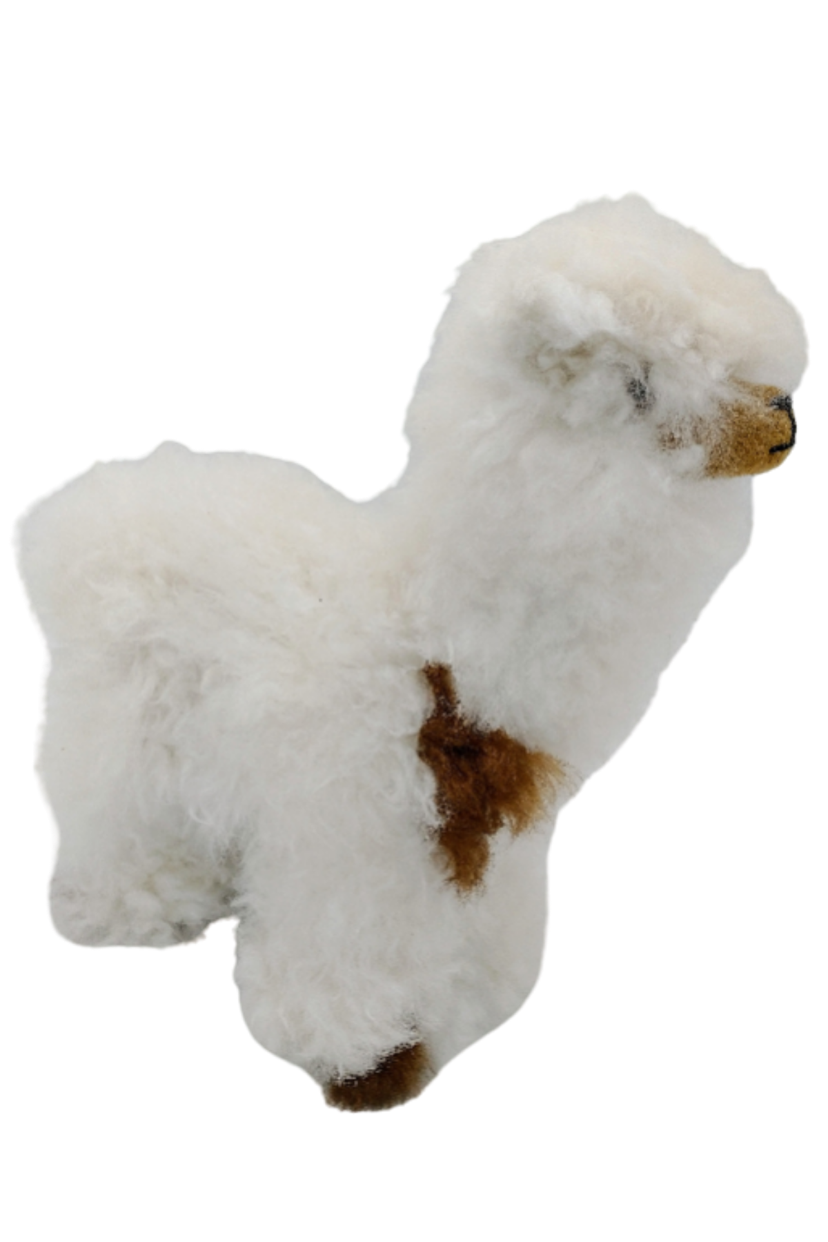 Plush Herdsire Alpaca 14in - Spotted