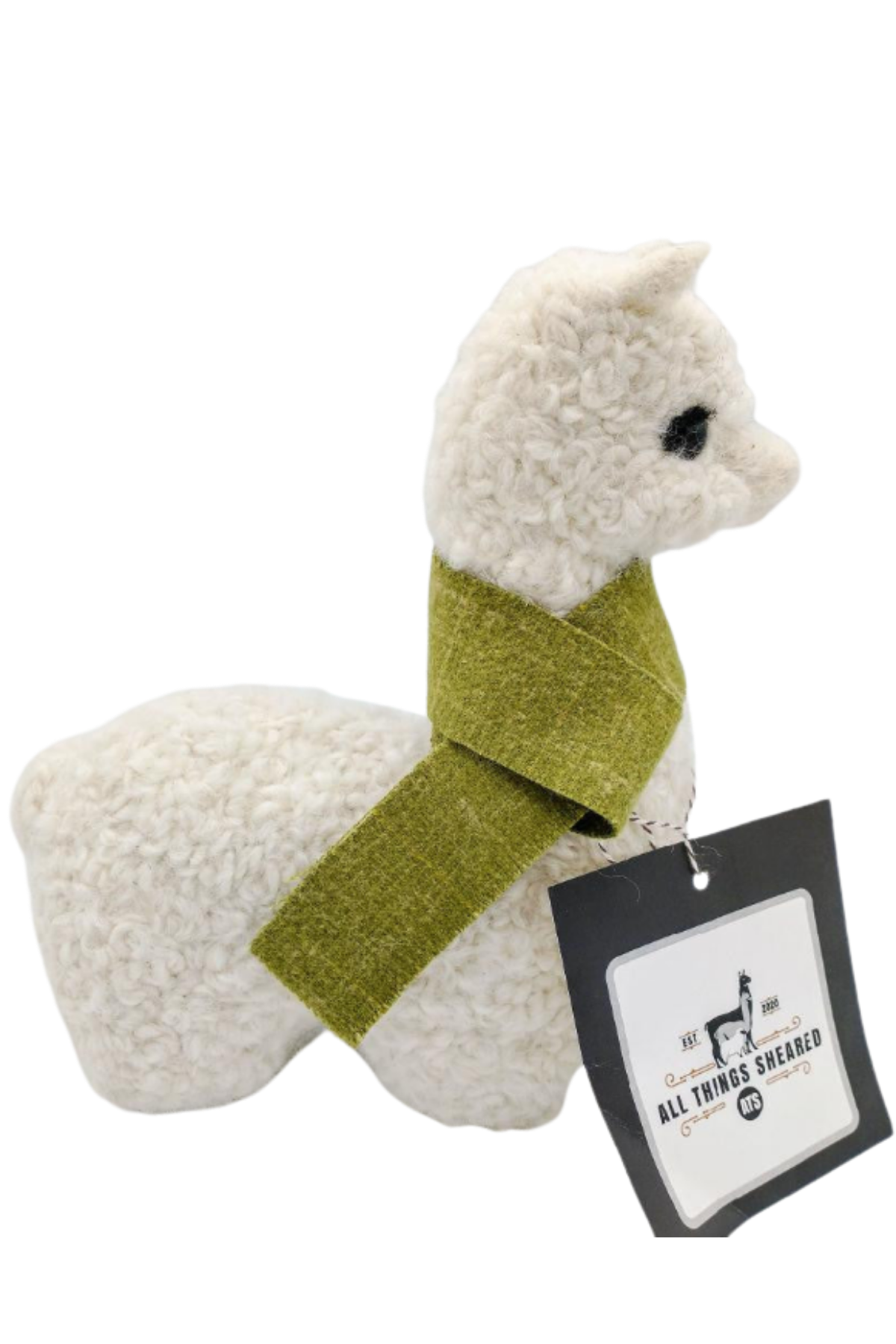 Large 9" Baby Alpaca Ornament