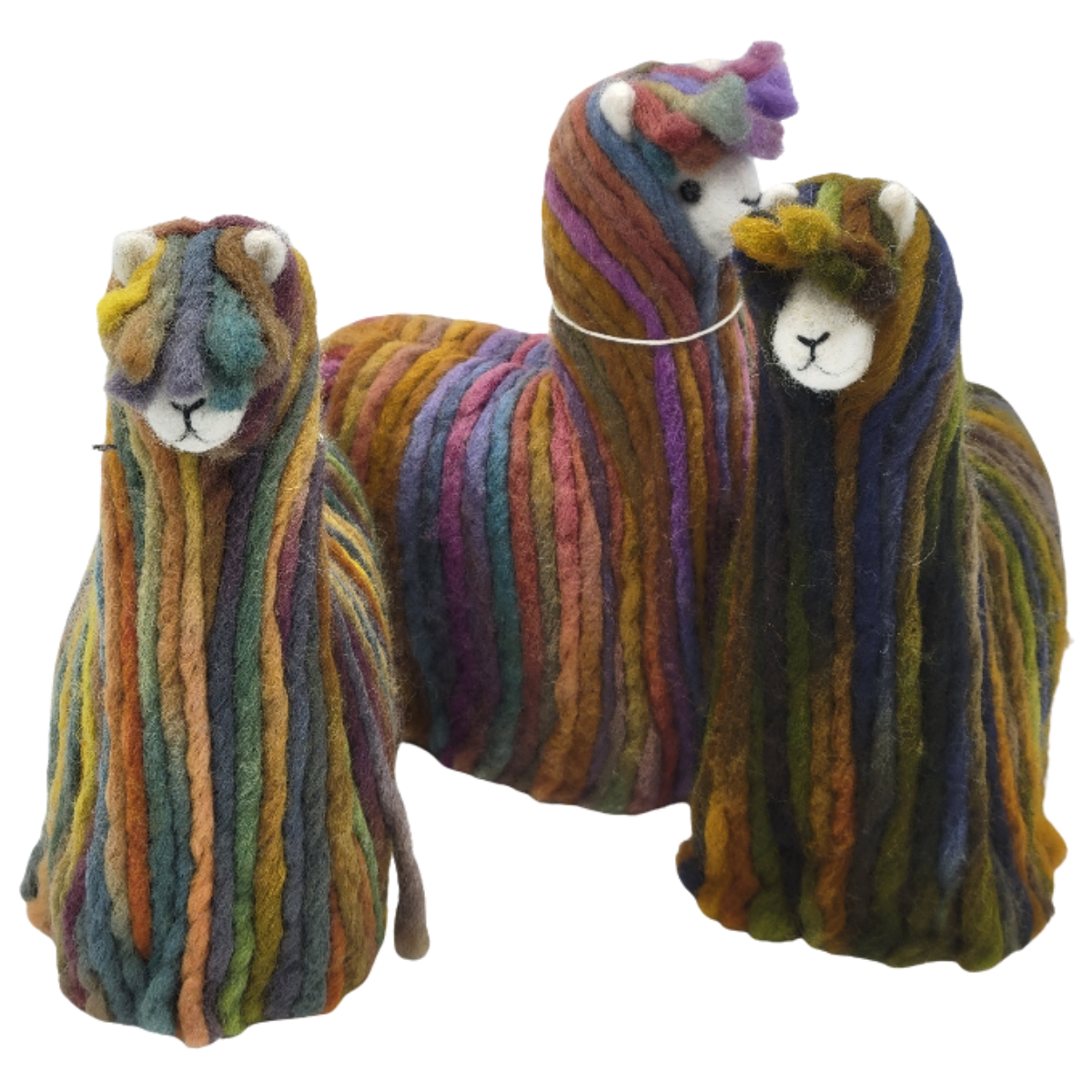 Felted Suri Alpaca
