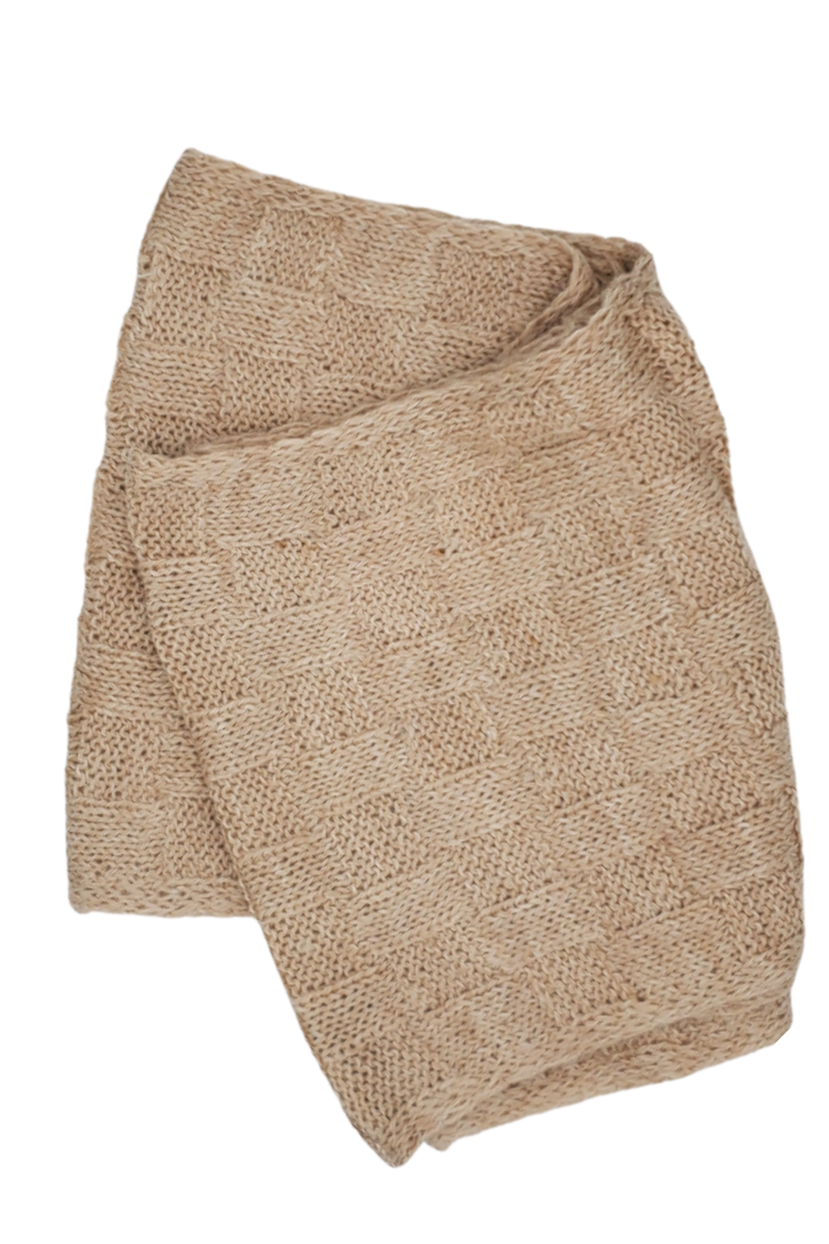 Basketweave Suri Scarf