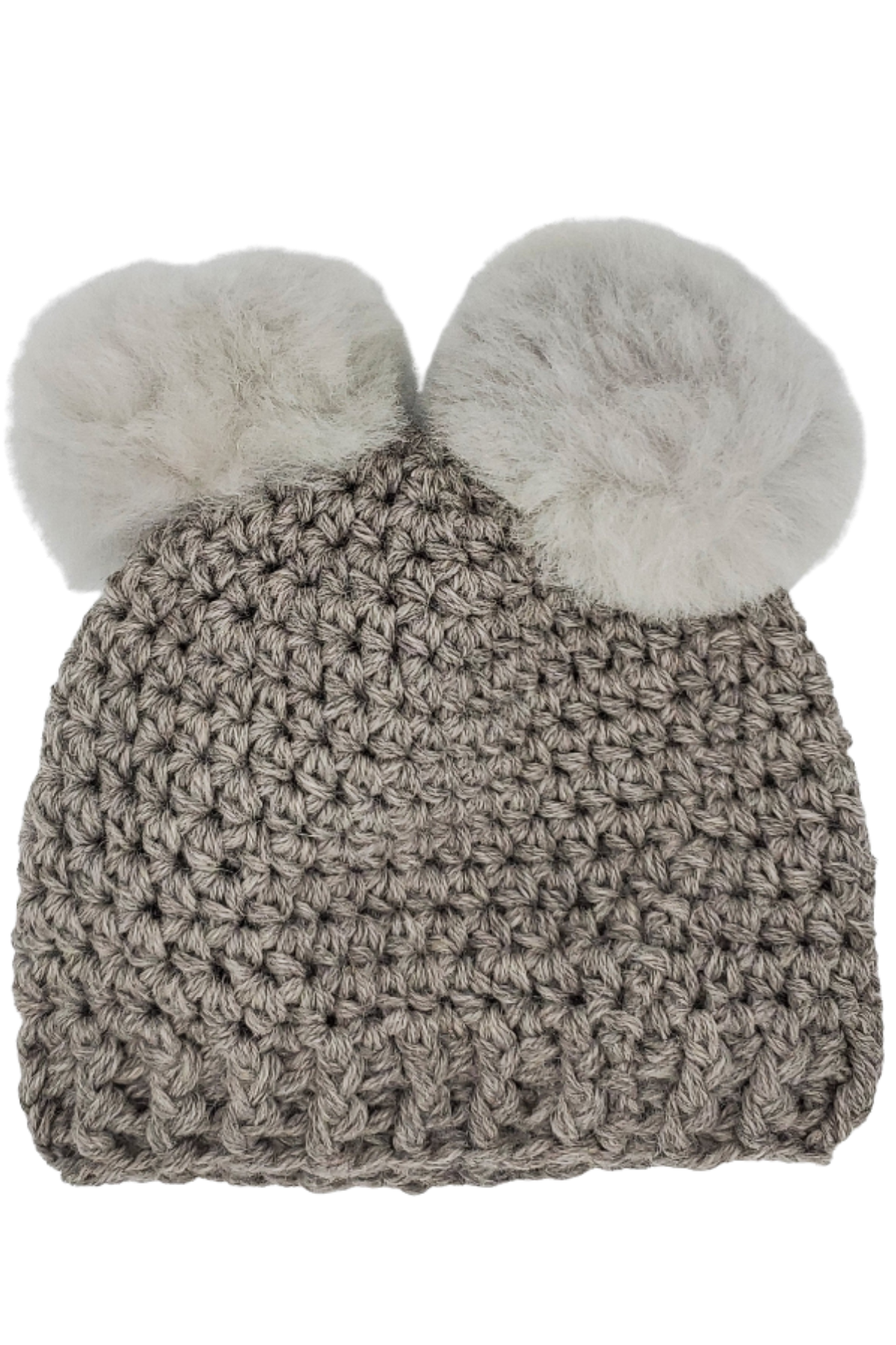 Handmade Adult crocheted panda hat