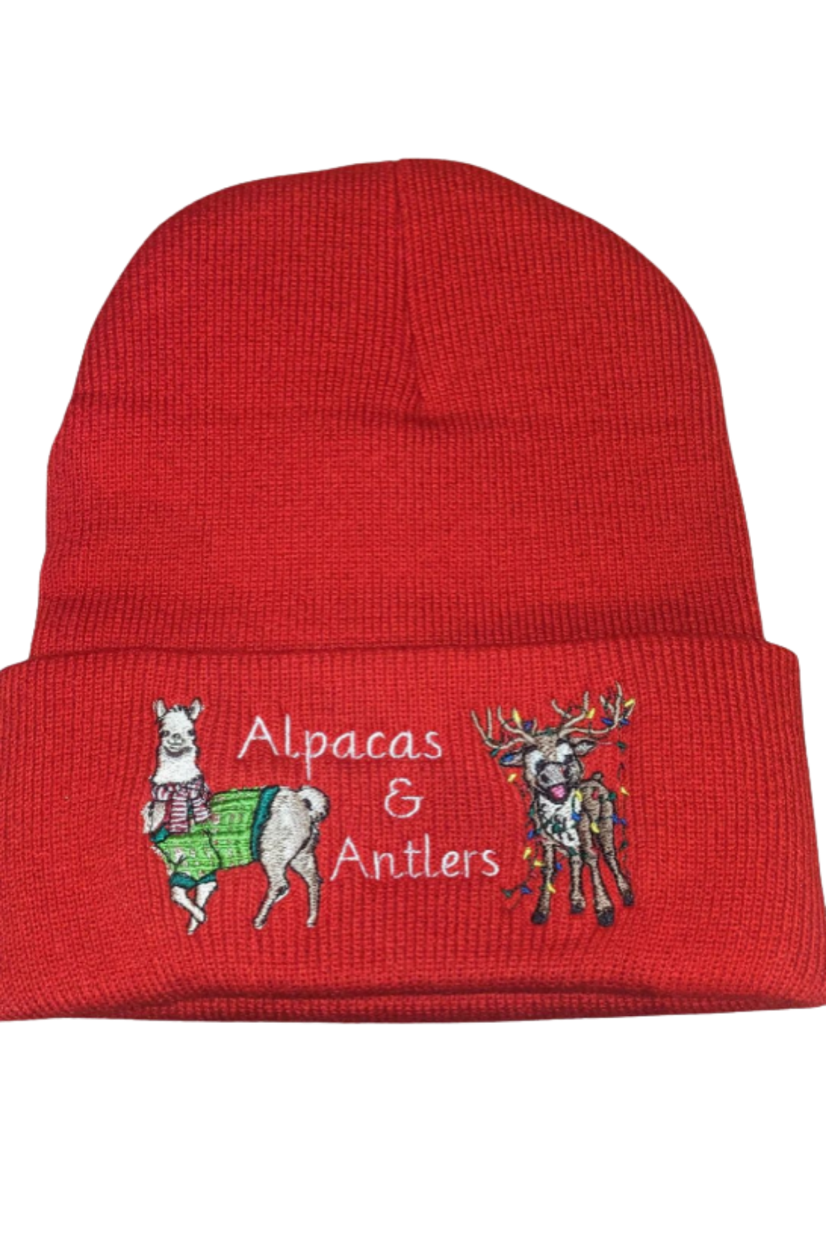Alpacas and Antlers hat