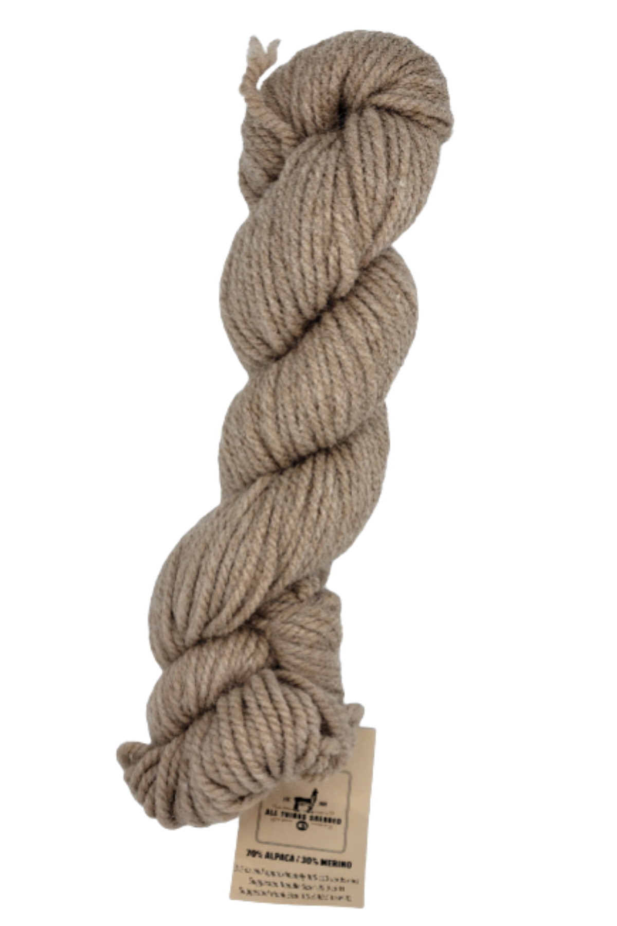 Bulky Knitter's Yarn-Natural