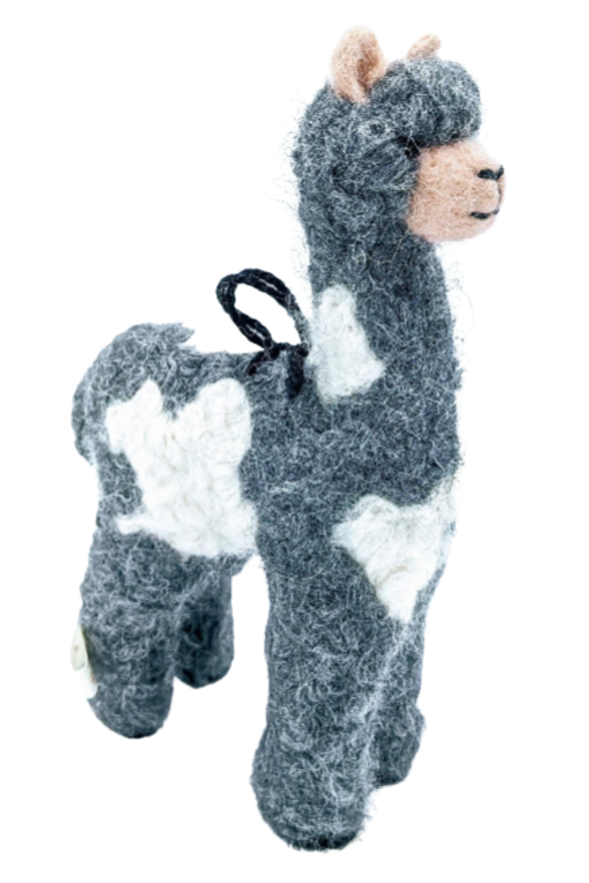 8" Felted Alpaca Sculpture