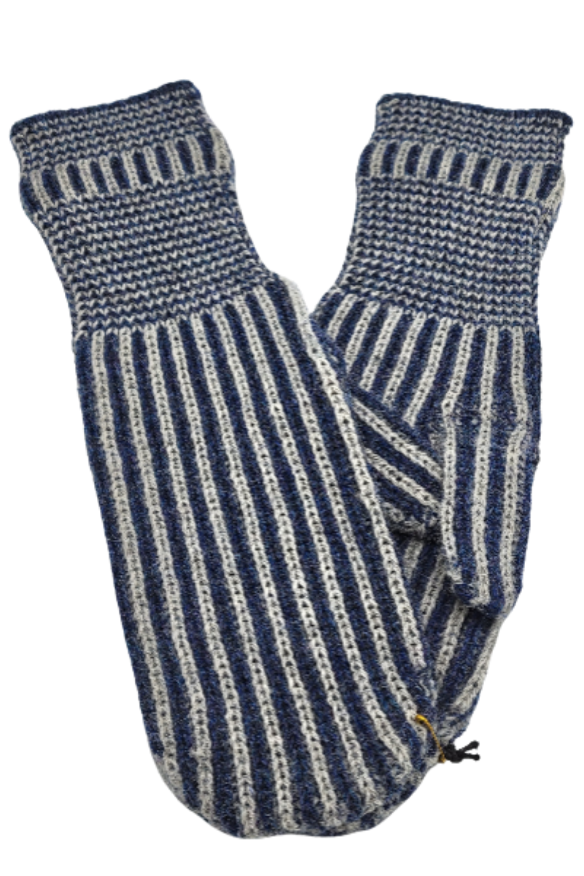 Raya Striped Alpaca Mittens
