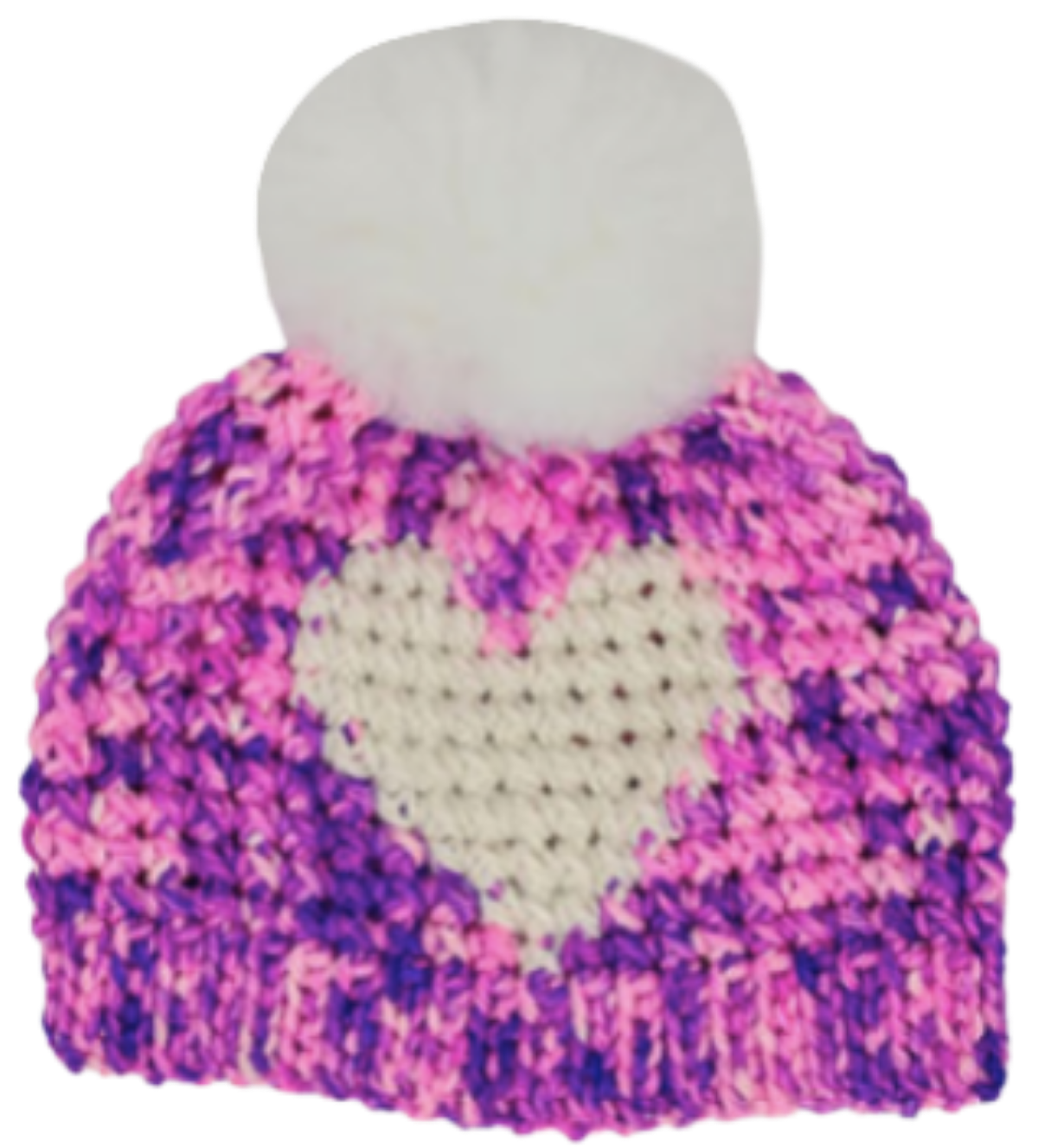 Handmade Children's Heart Hat