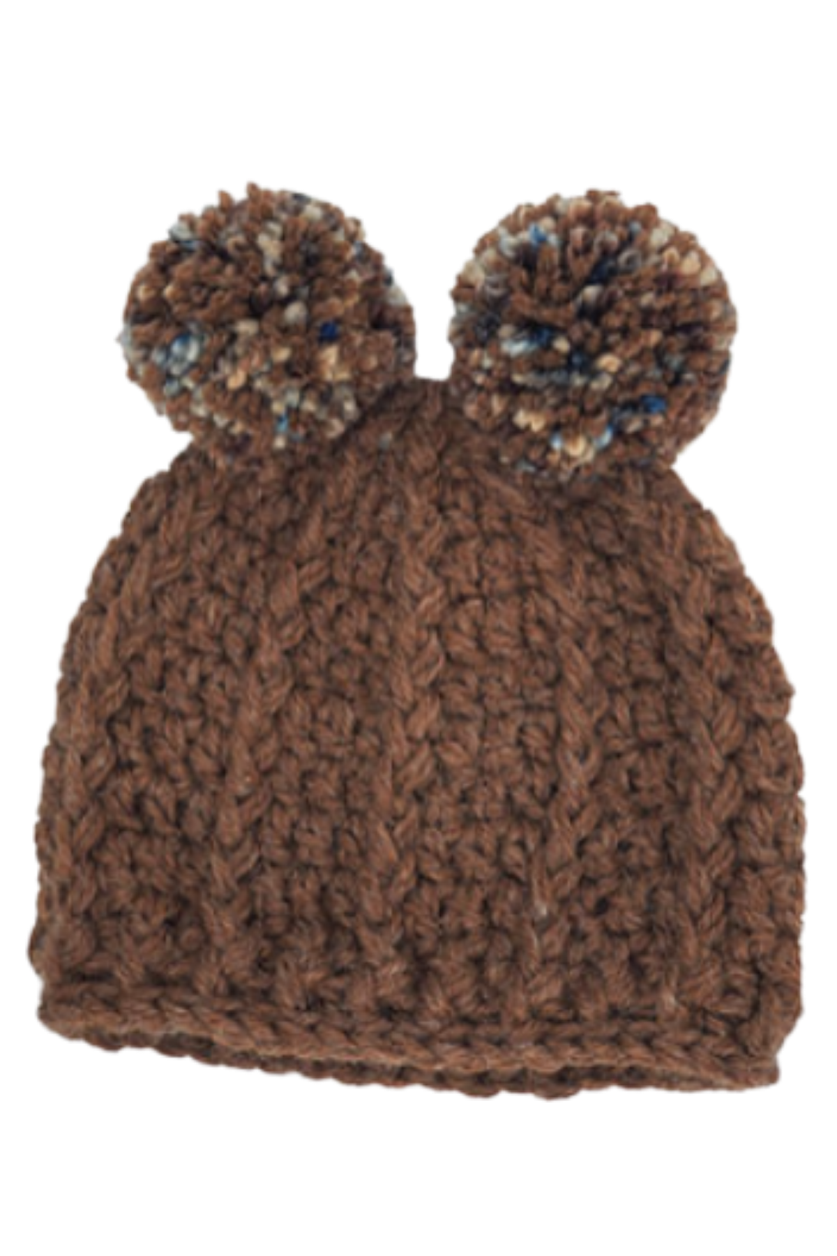 Handmade children's crocheted panda hat