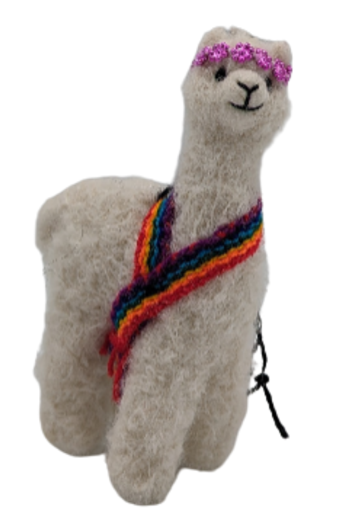 5.5" Alpaca Fiber Sculpture