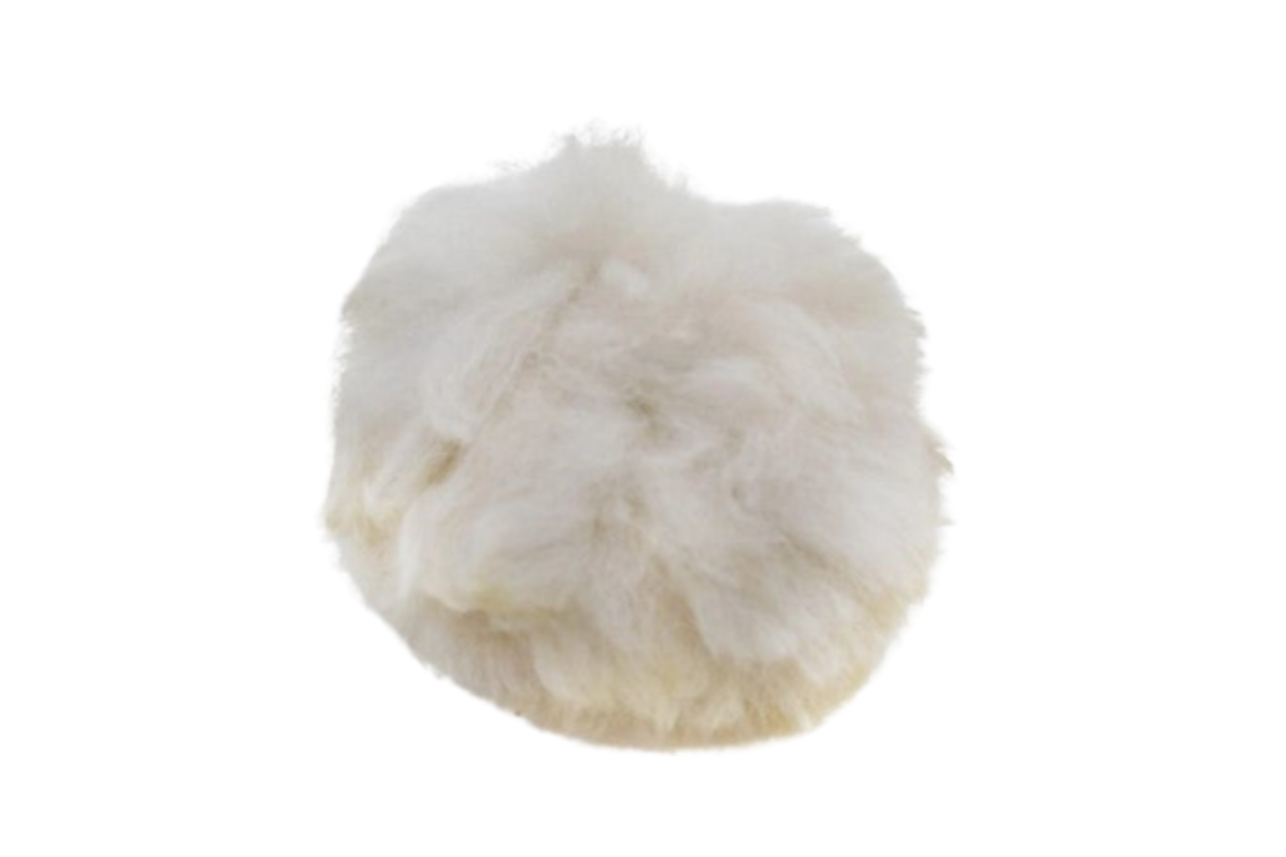 Alpaca Fuzzball Key Chain - Alpaca Face