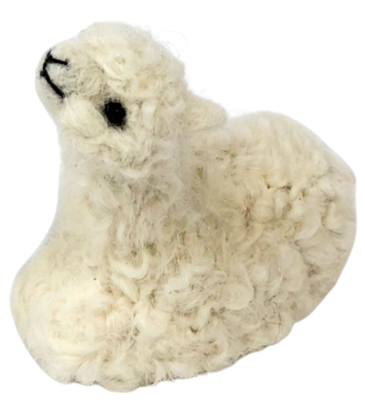100% Baby Alpaca Figurine - Cria