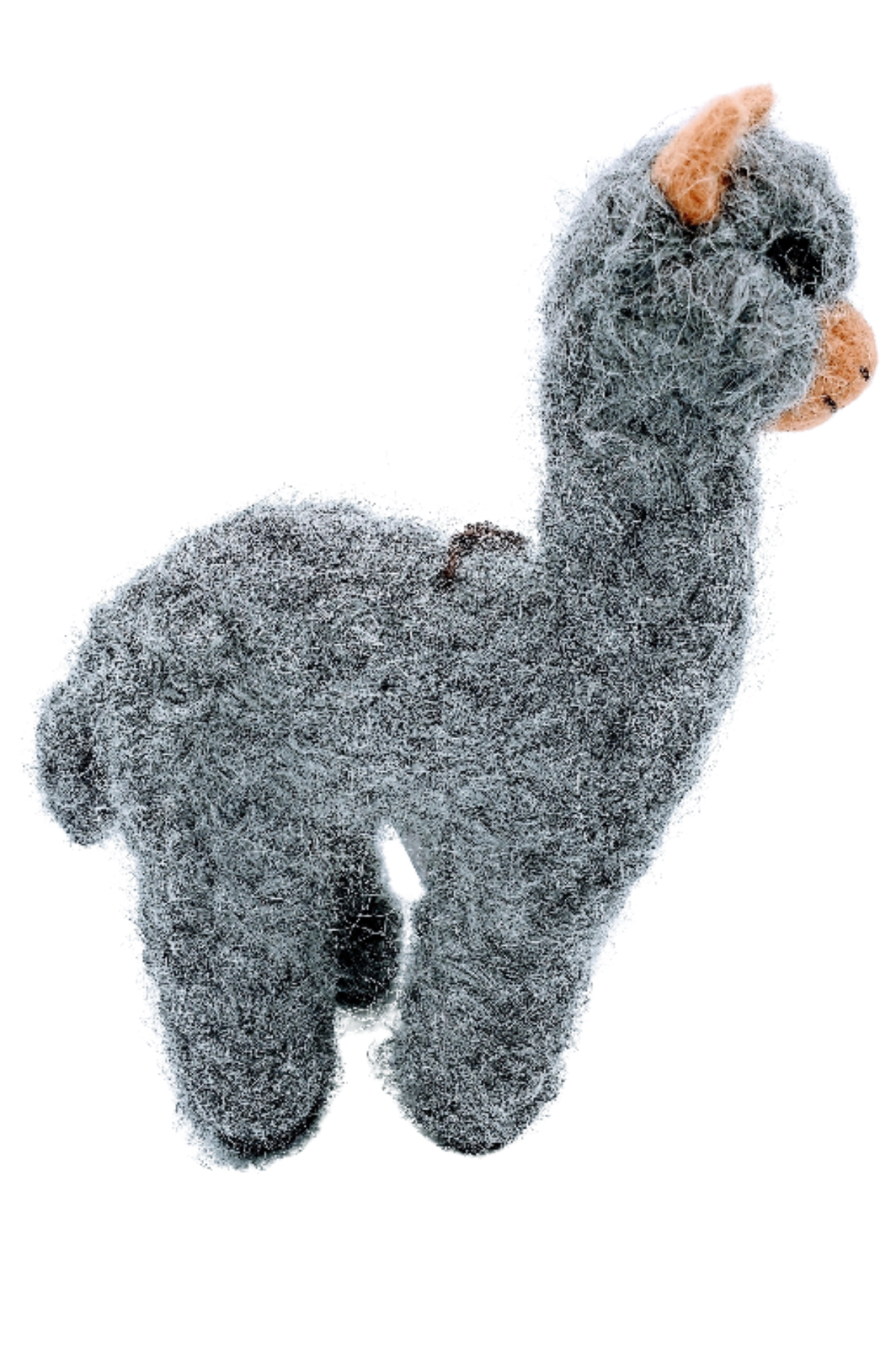 5.5" Alpaca Fiber Sculpture