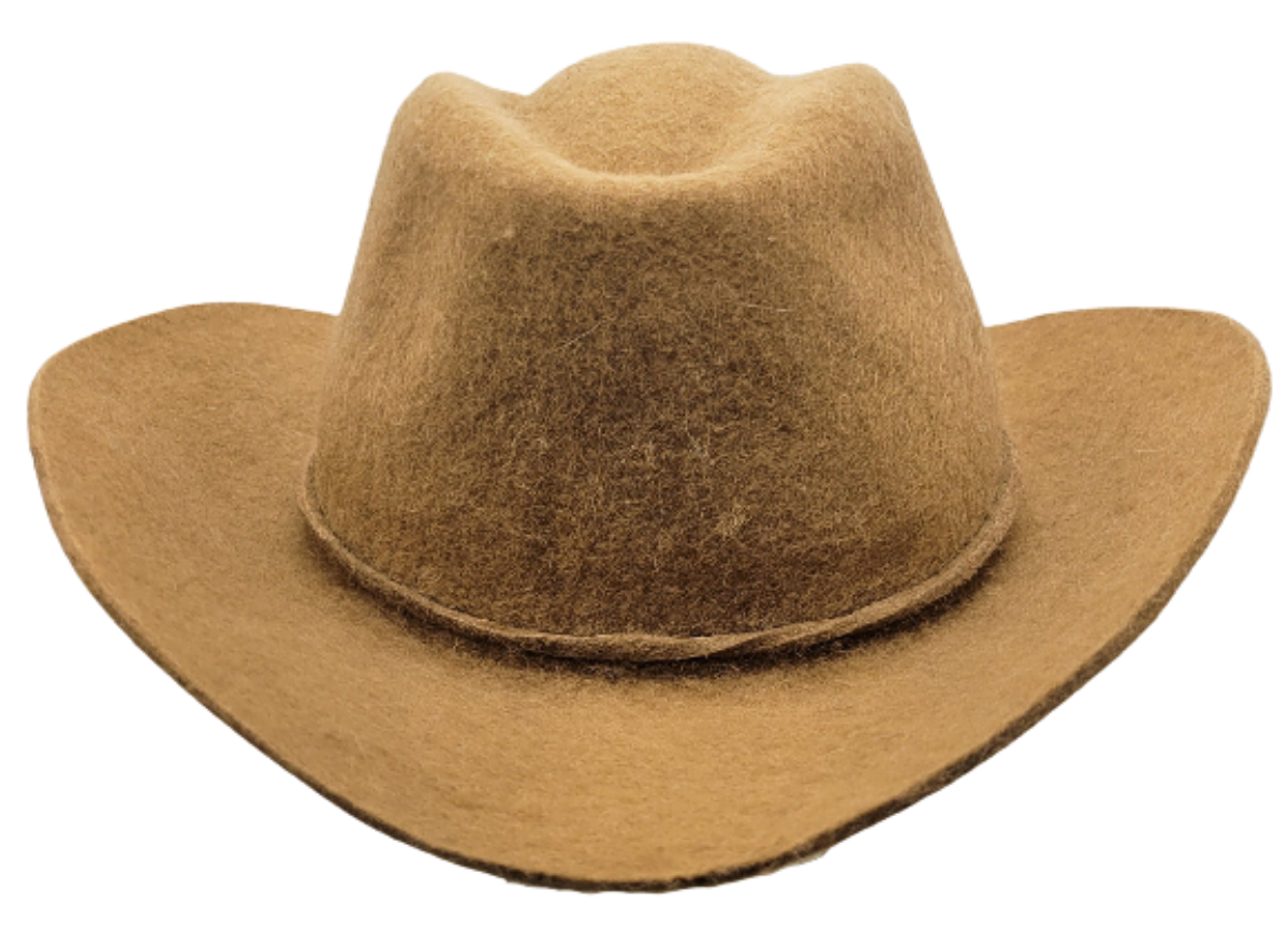 Felted Cowboy hats