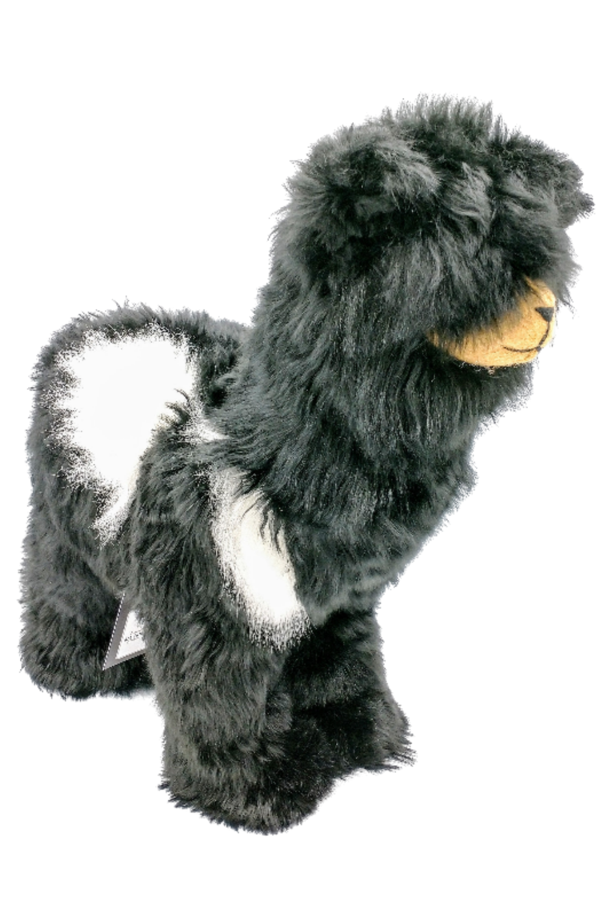 Plush Herdsire Alpaca 14in - Spotted