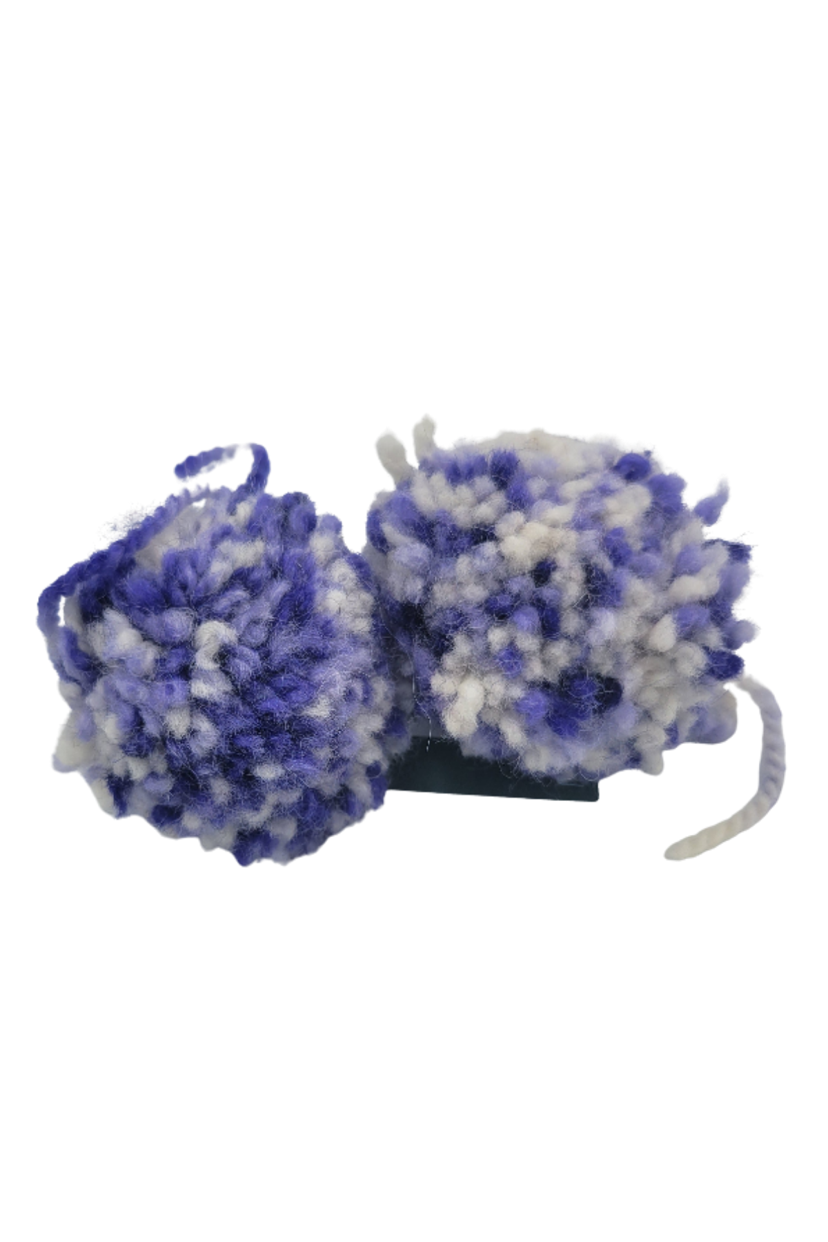 Handmade yarn pom poms