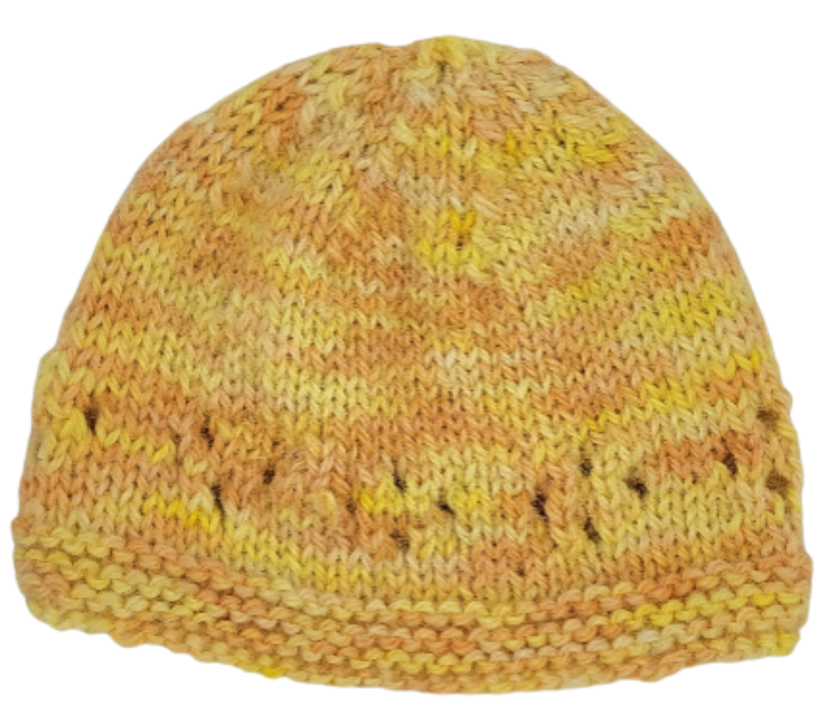 Handmade baby beanie