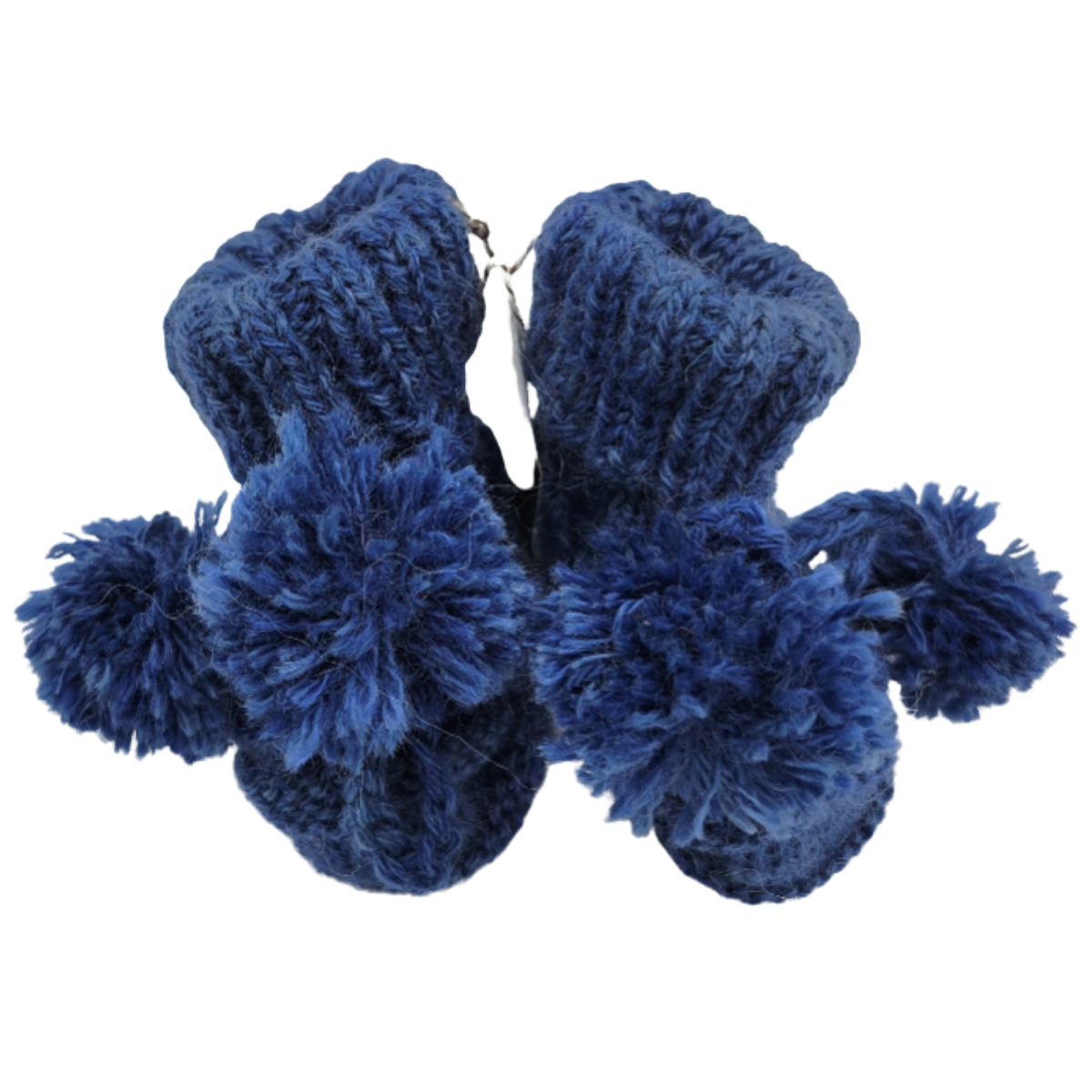 Handmade baby booties