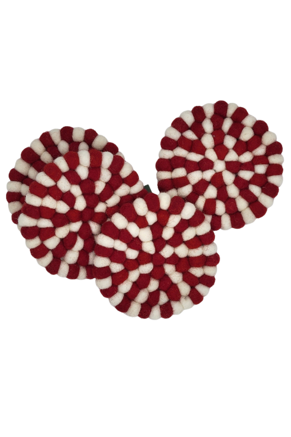 Felted Alpaca Coasters (4 pack)