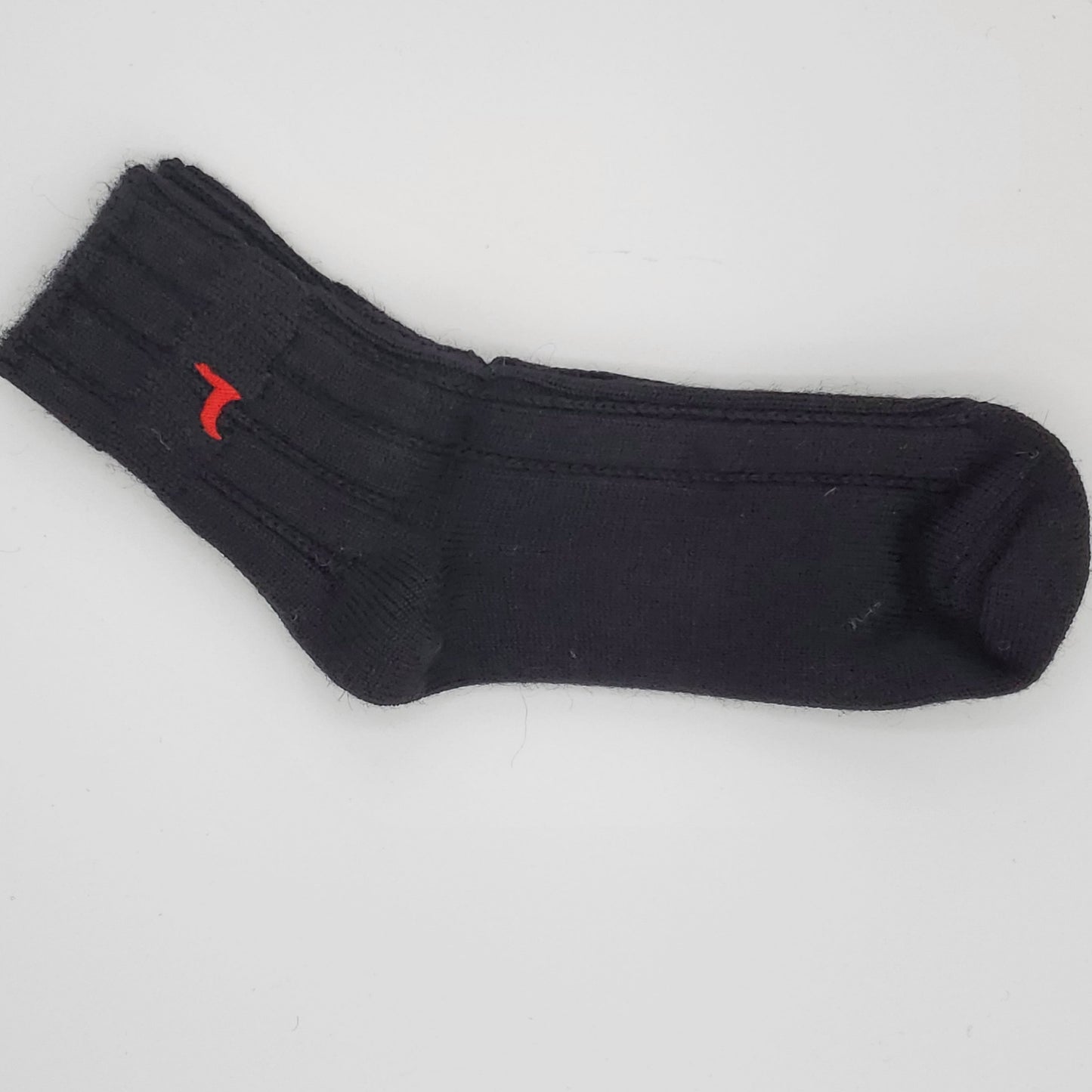 Alpaca Bed Socks in black