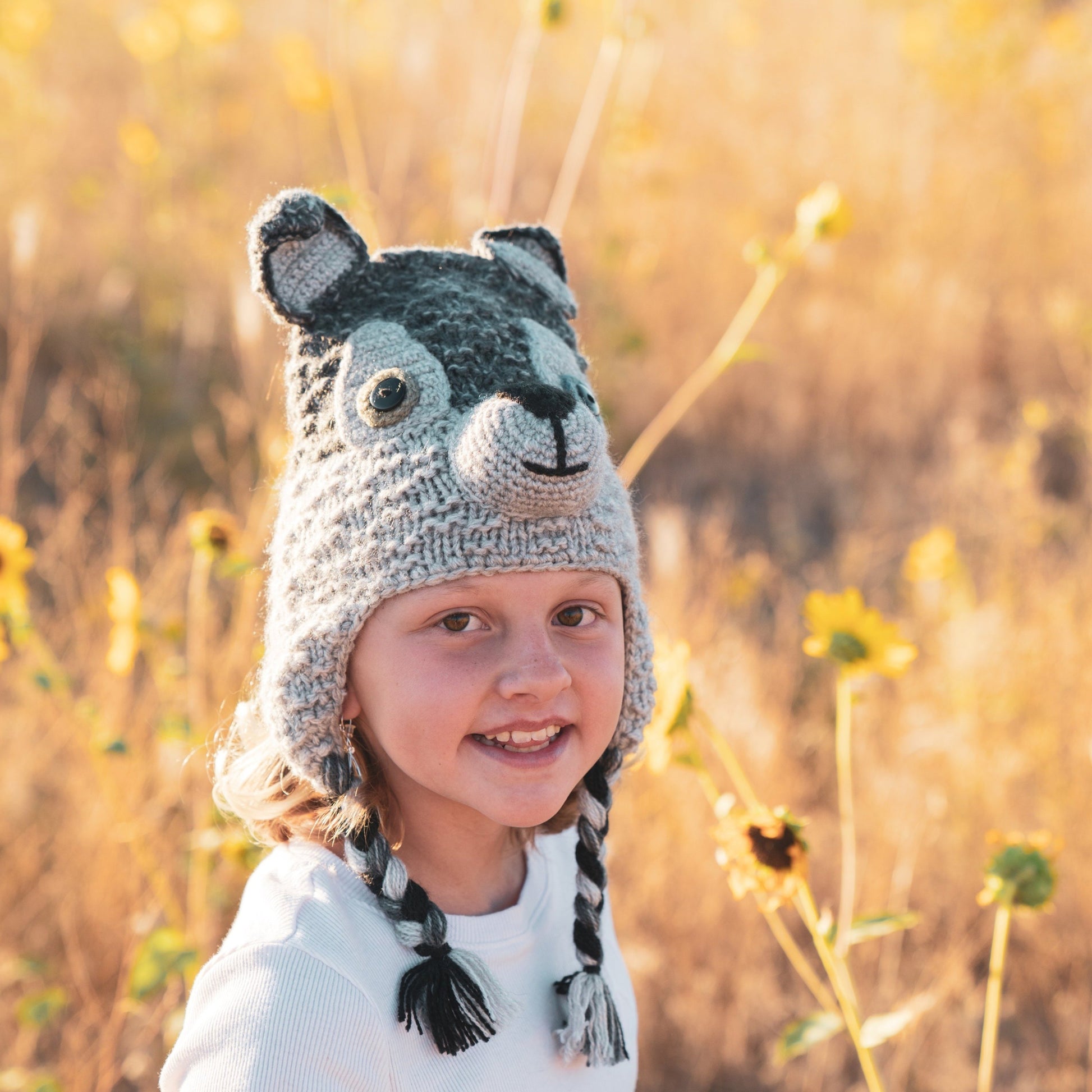 Kids Animal Hat Bear