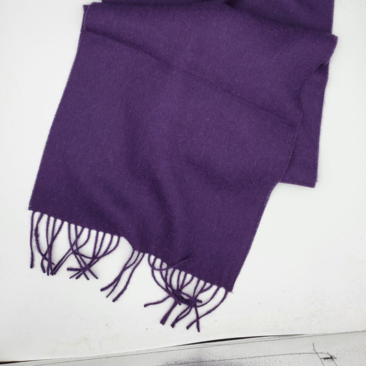 Brushed Solid Scarf Purple