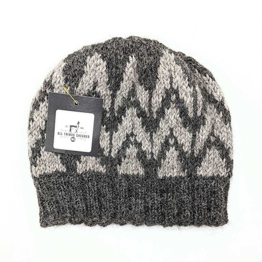 Handmade Knit Hats grey