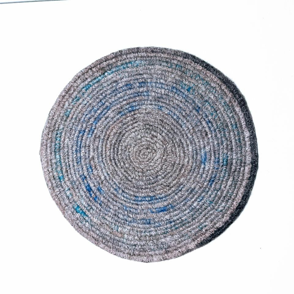 Handmade Chair Pad - Spiral