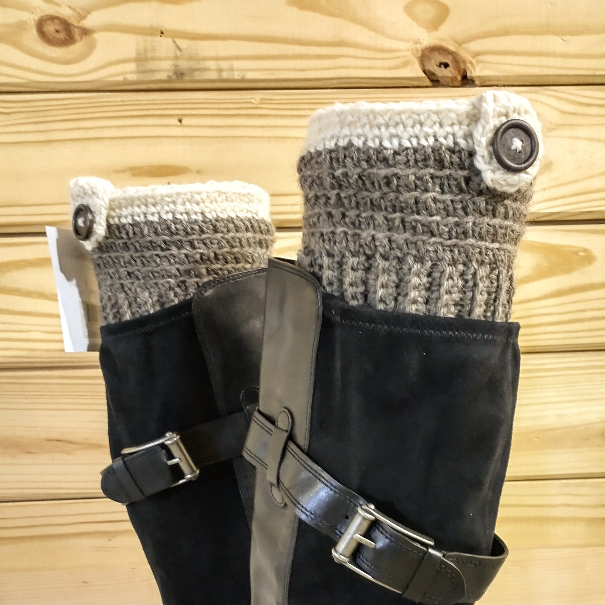 Handmade boot cuffs