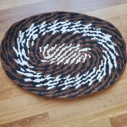 Handmade Rug Brown