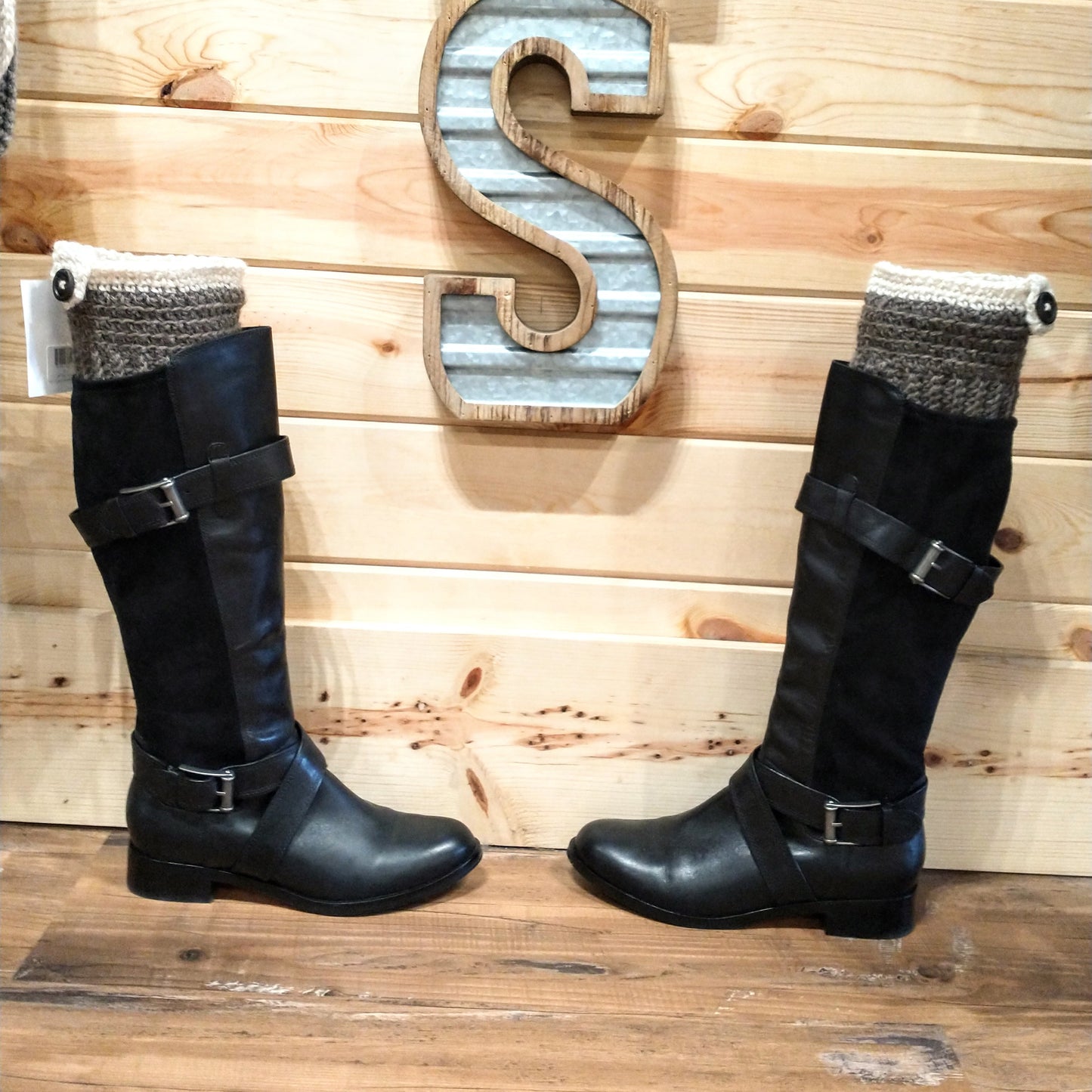 Handmade boot cuffs
