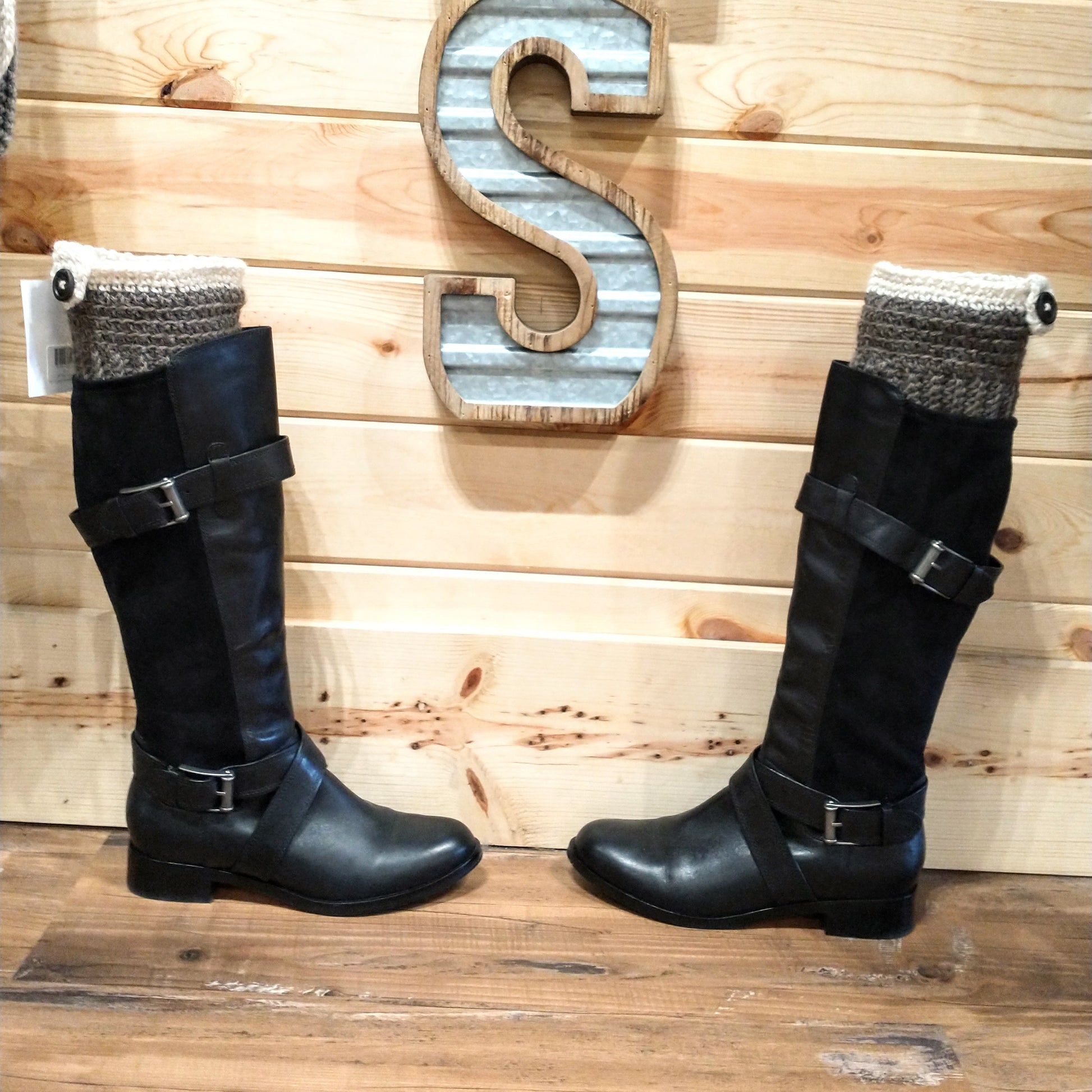 Handmade boot cuffs
