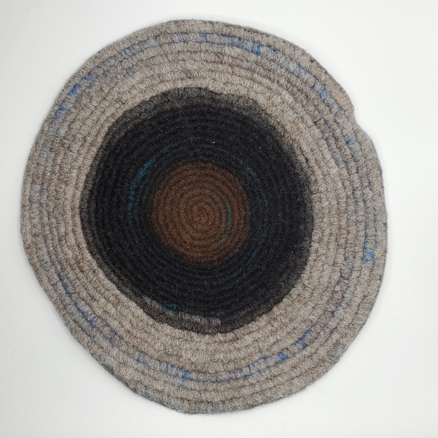 Handmade Chair Pad - Spiral