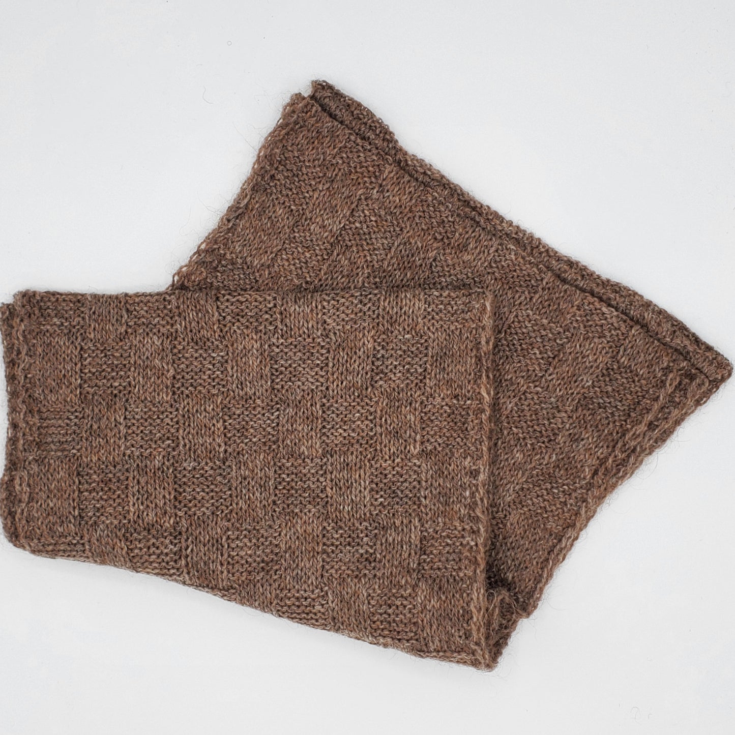 Basketweave Suri Scarf