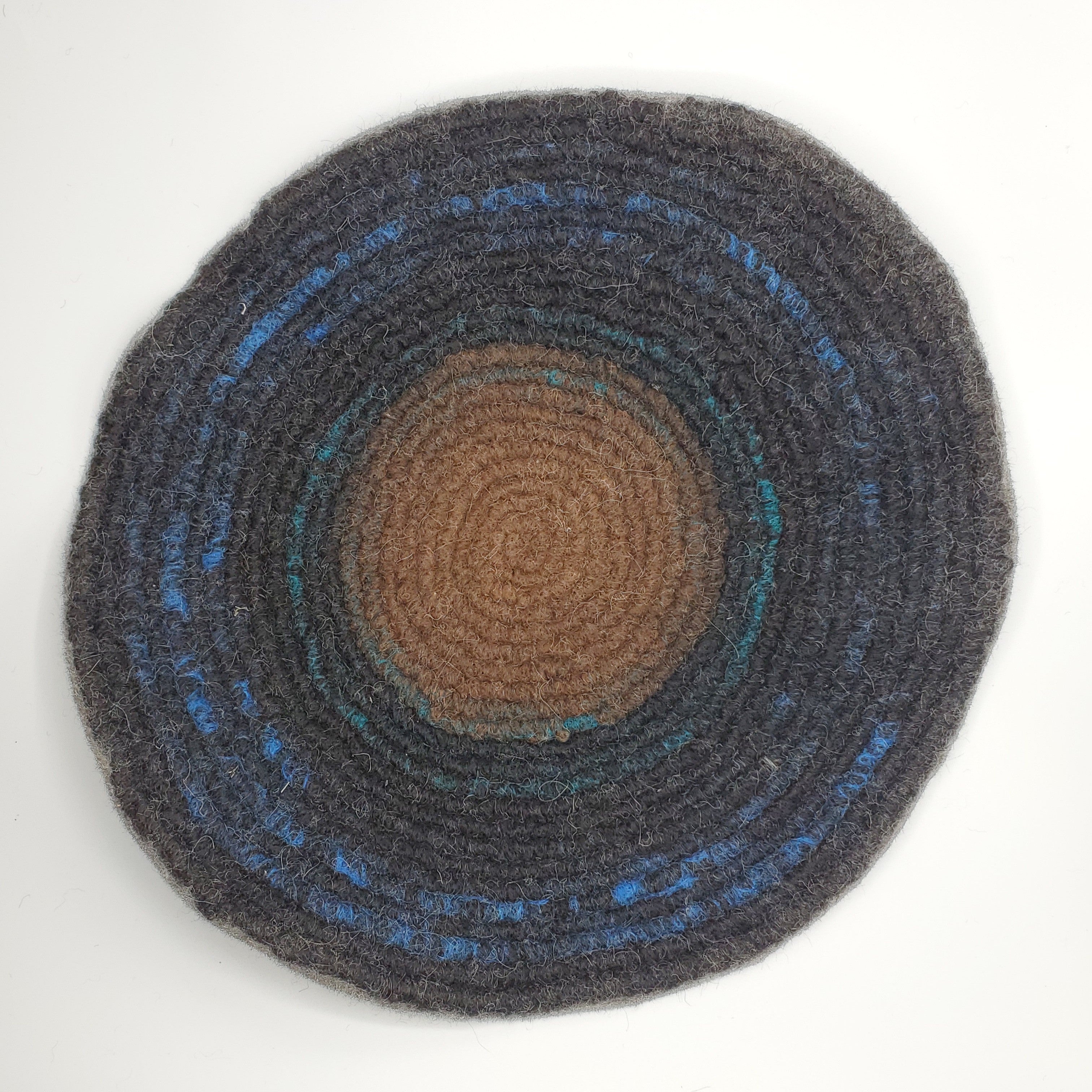 Handmade Chair Pad - Spiral