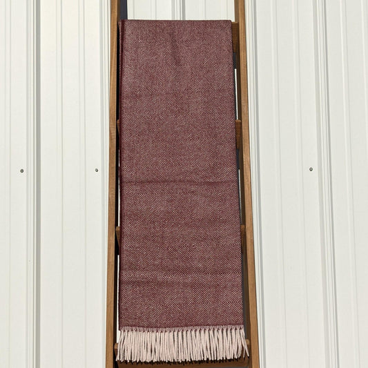 Cranberry Diamond Blanket