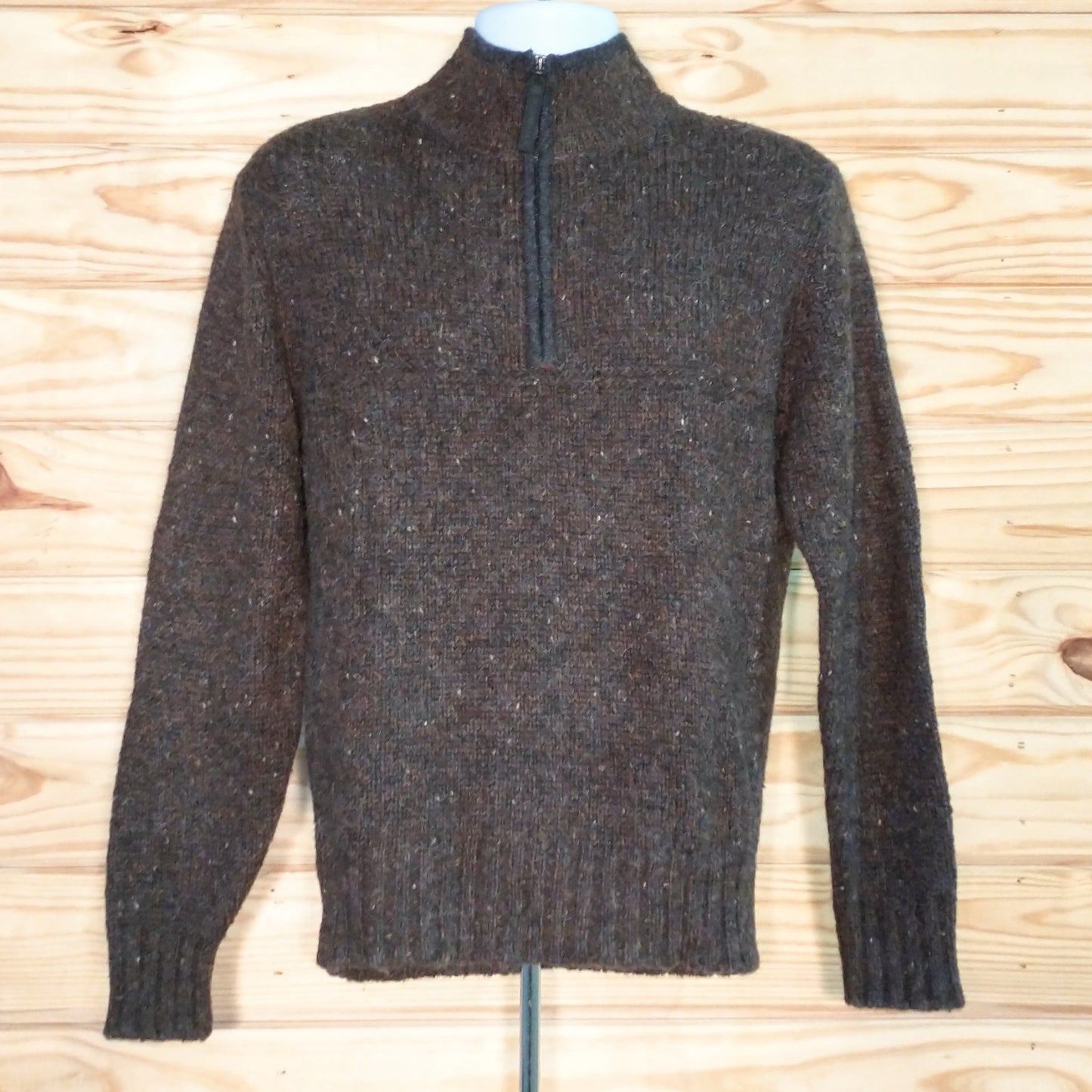 Ashlar Half Zip Brown