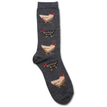 Alpaca Bamboo Chicken Socks