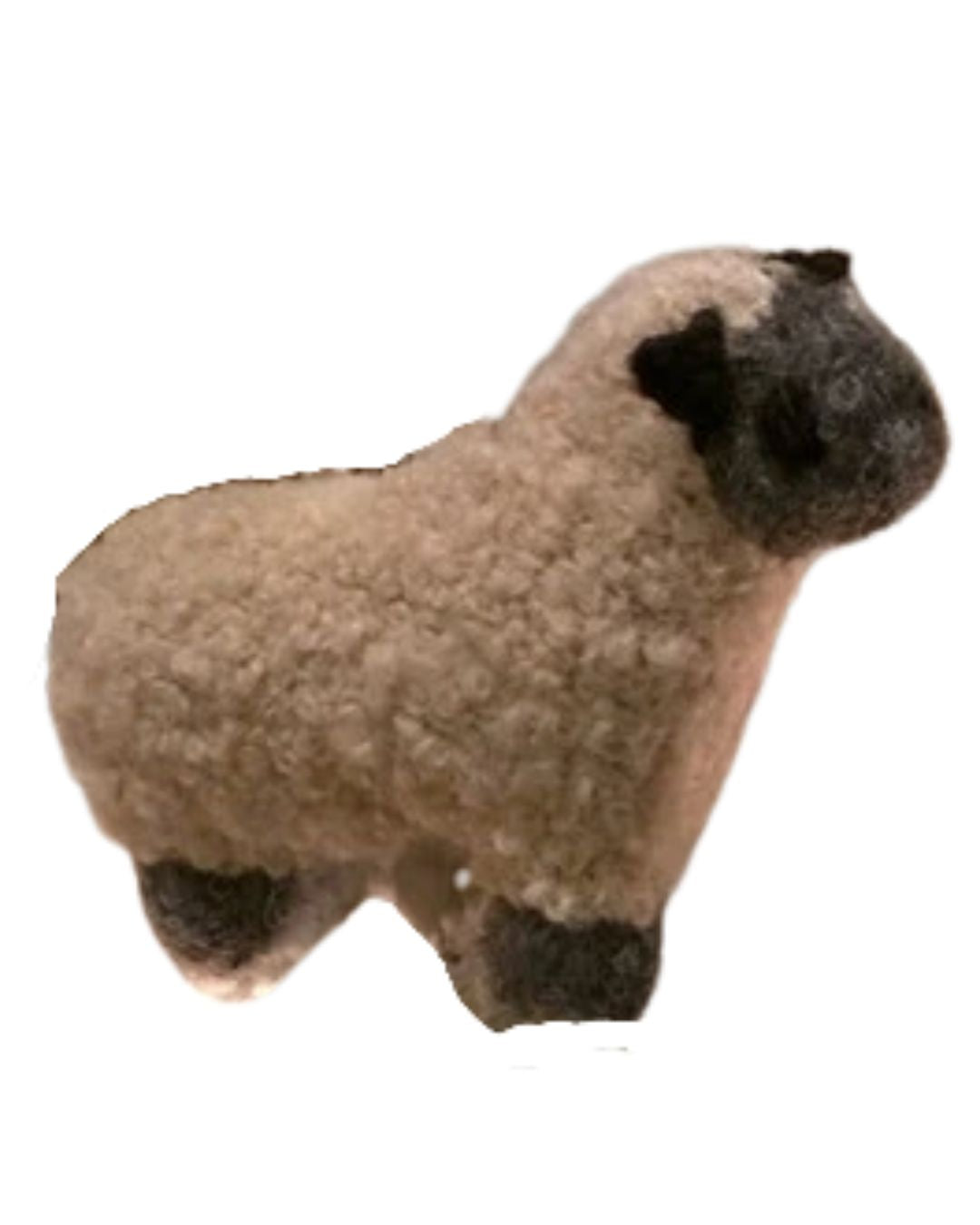 Fuzzy Sheep Ornament
