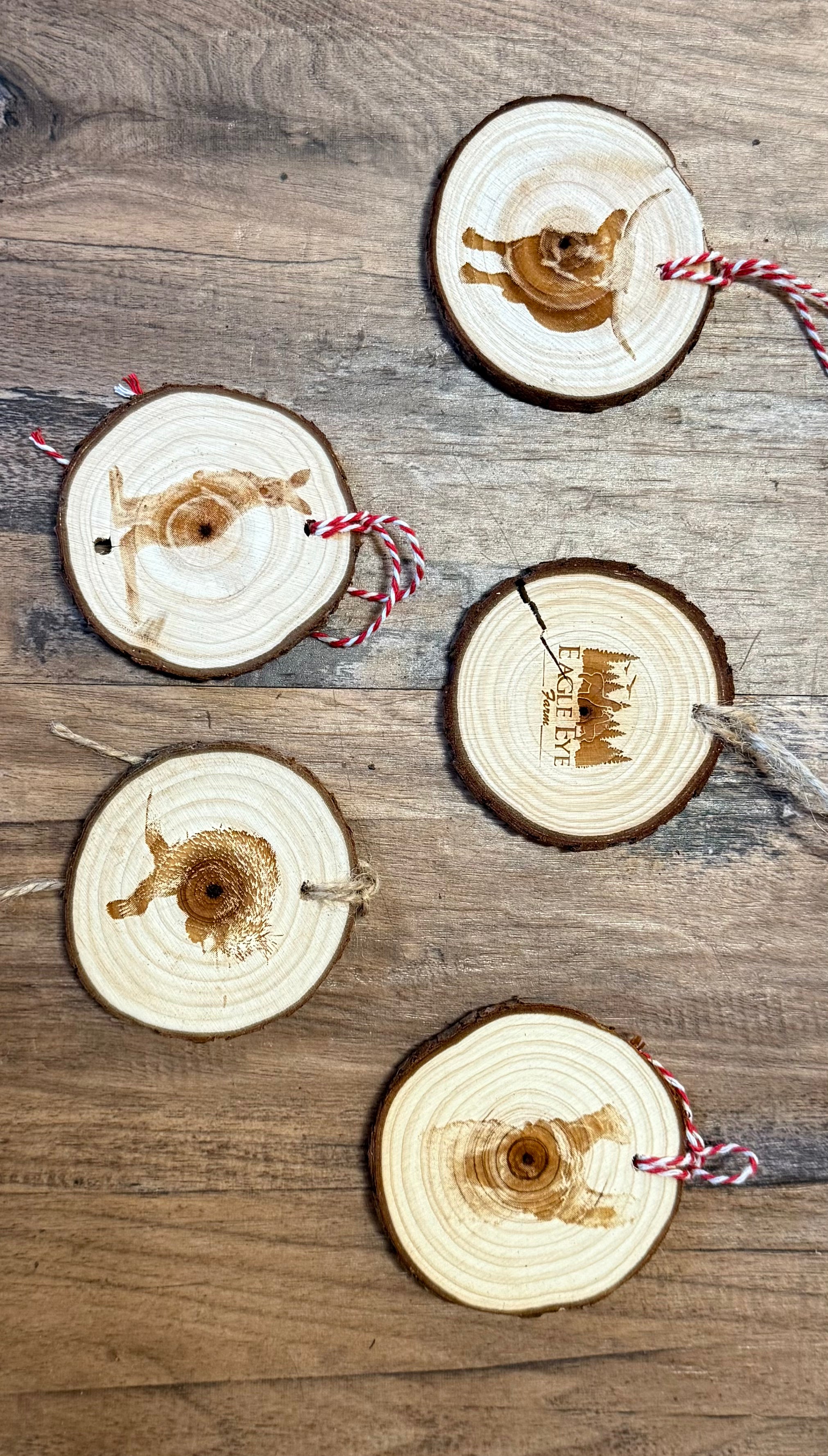 Wood Ornaments