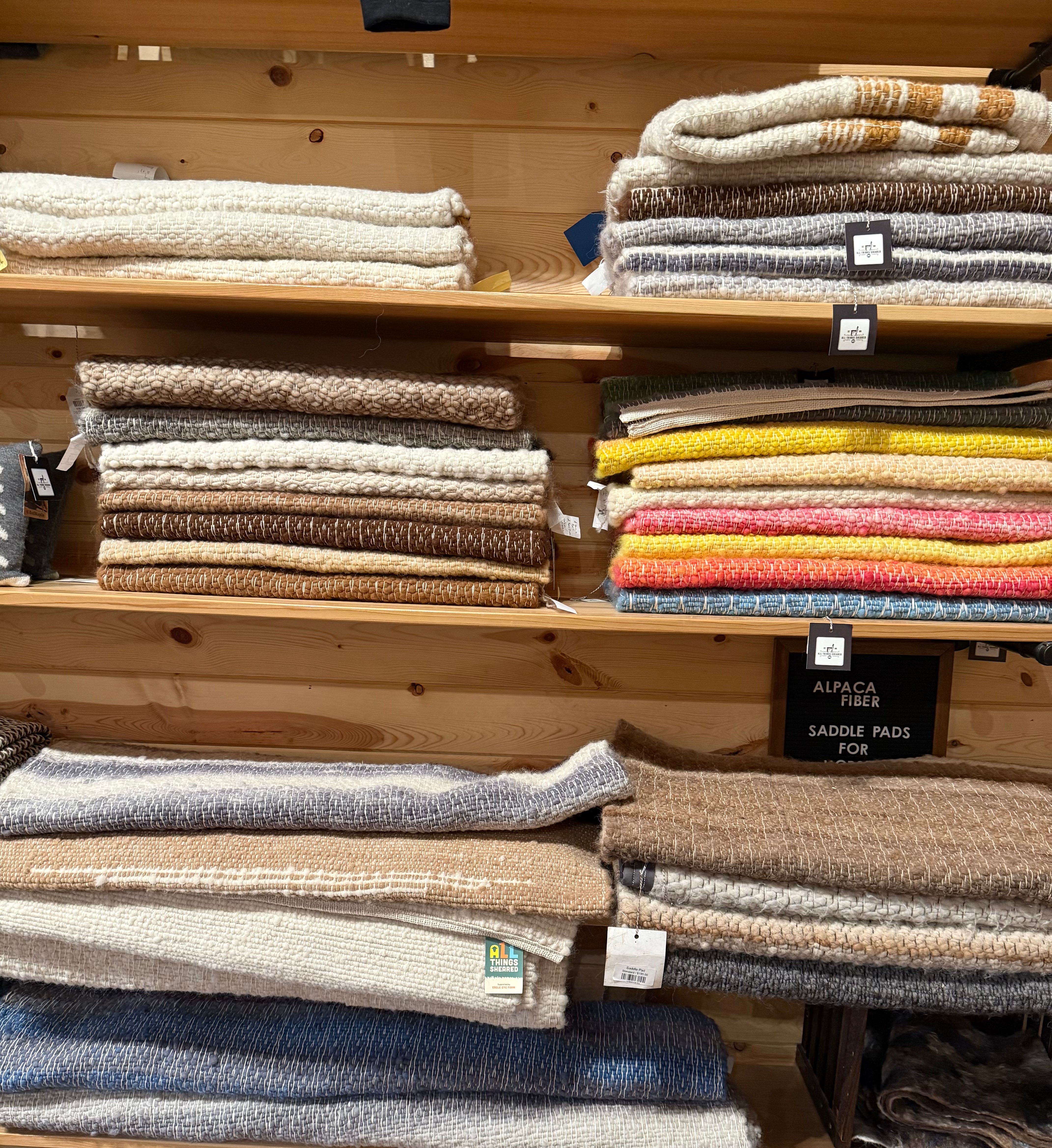 EEF natural Alpaca rug