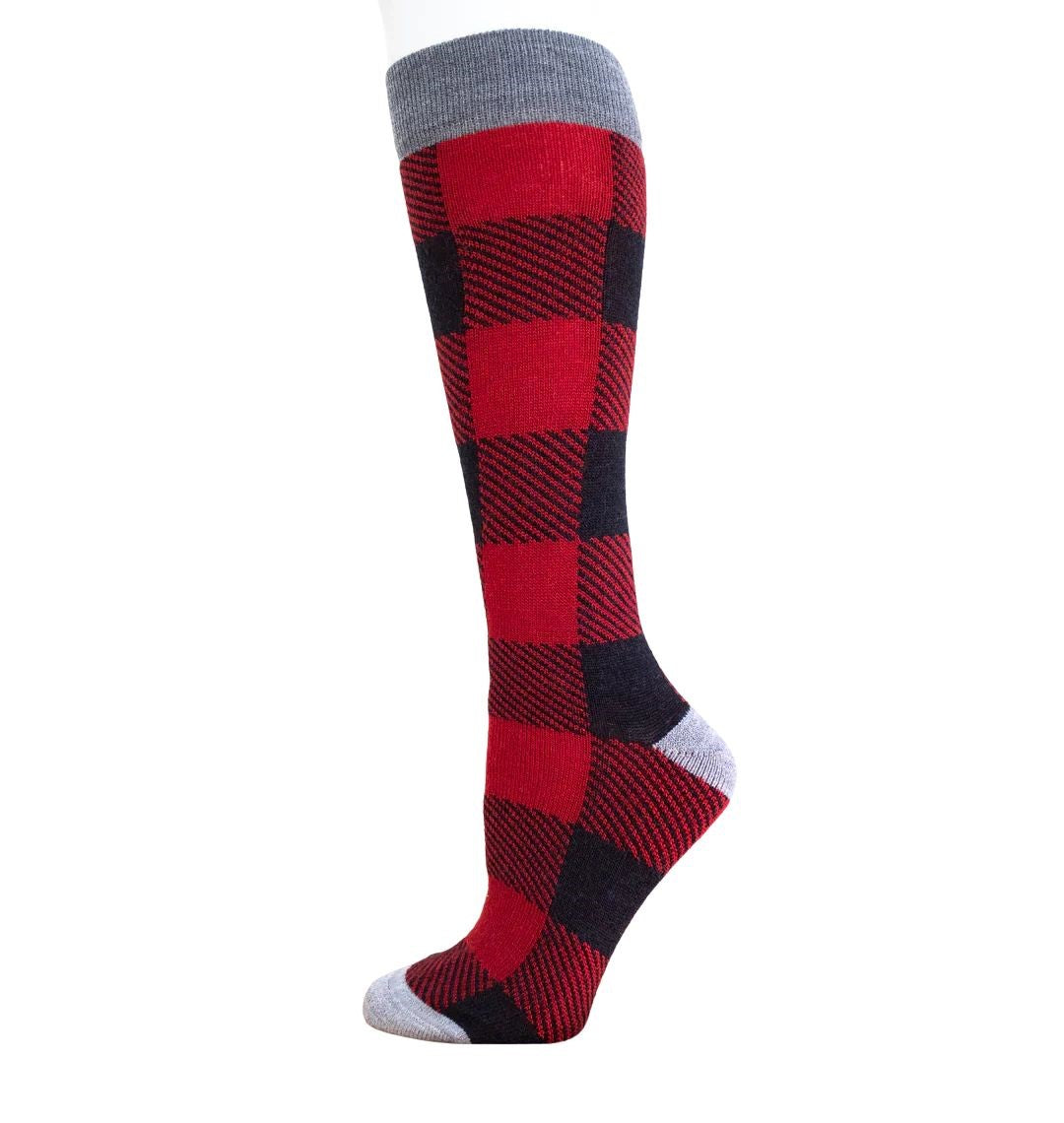 Lodge Plaid Socks
