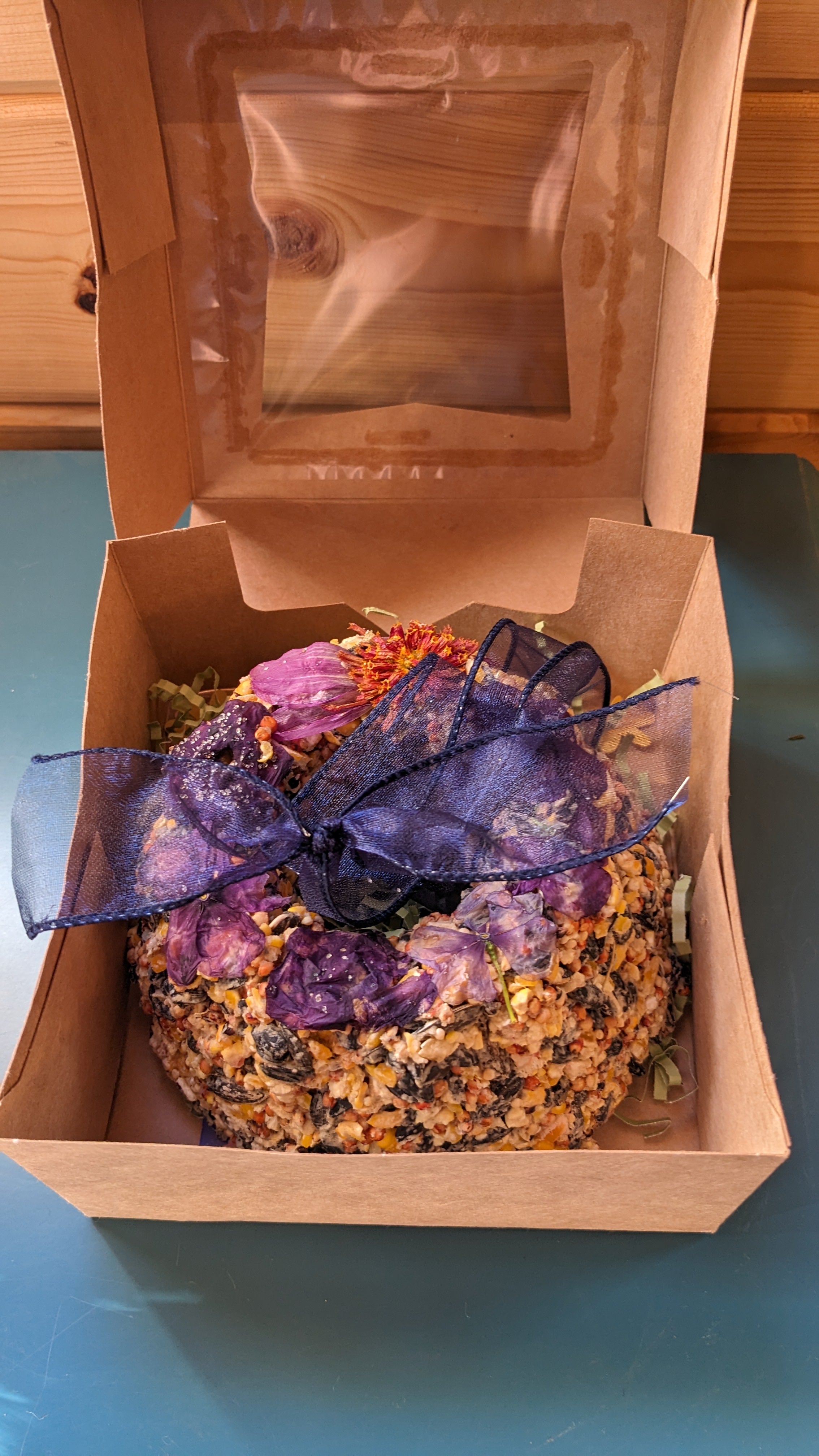Small Birdseed Wreath