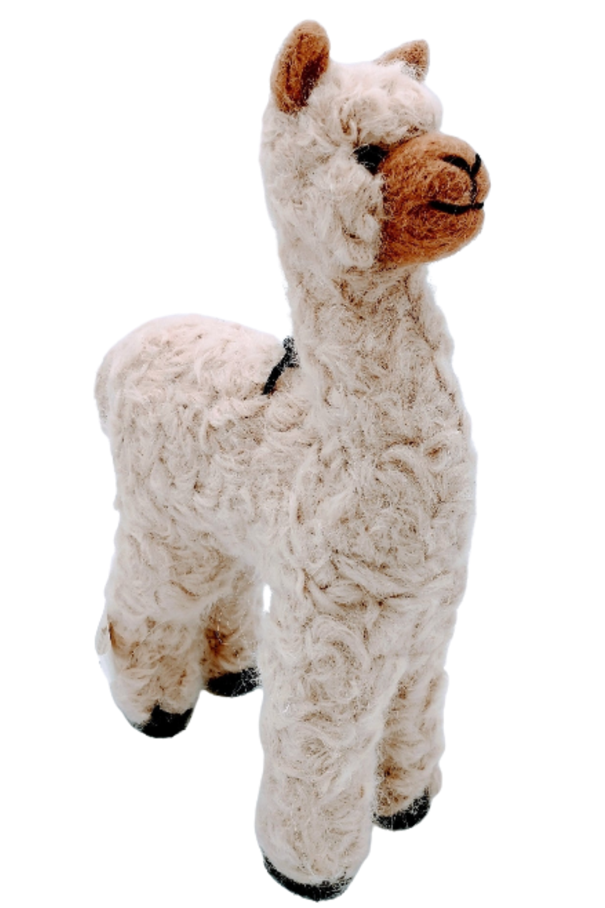 8" Felted Alpaca Sculpture