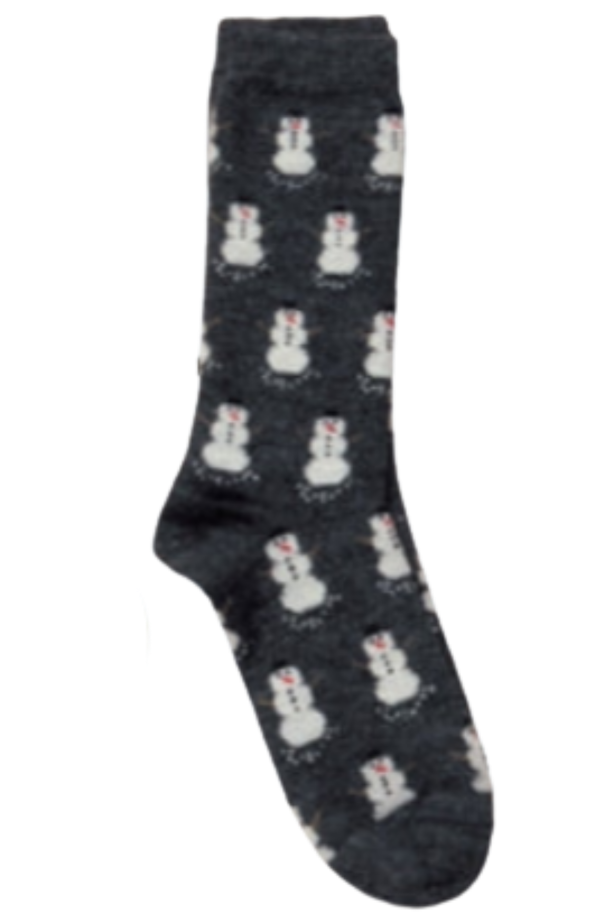 Alpaca Bamboo Snowman Socks
