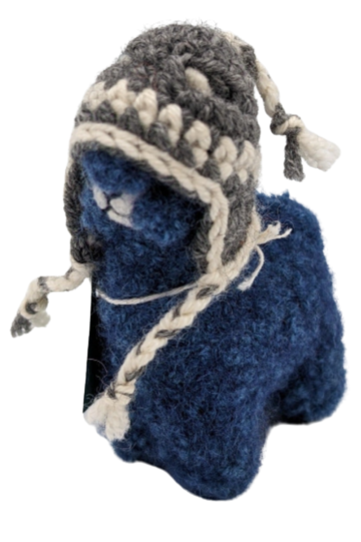 Felted Alpaca with Hat